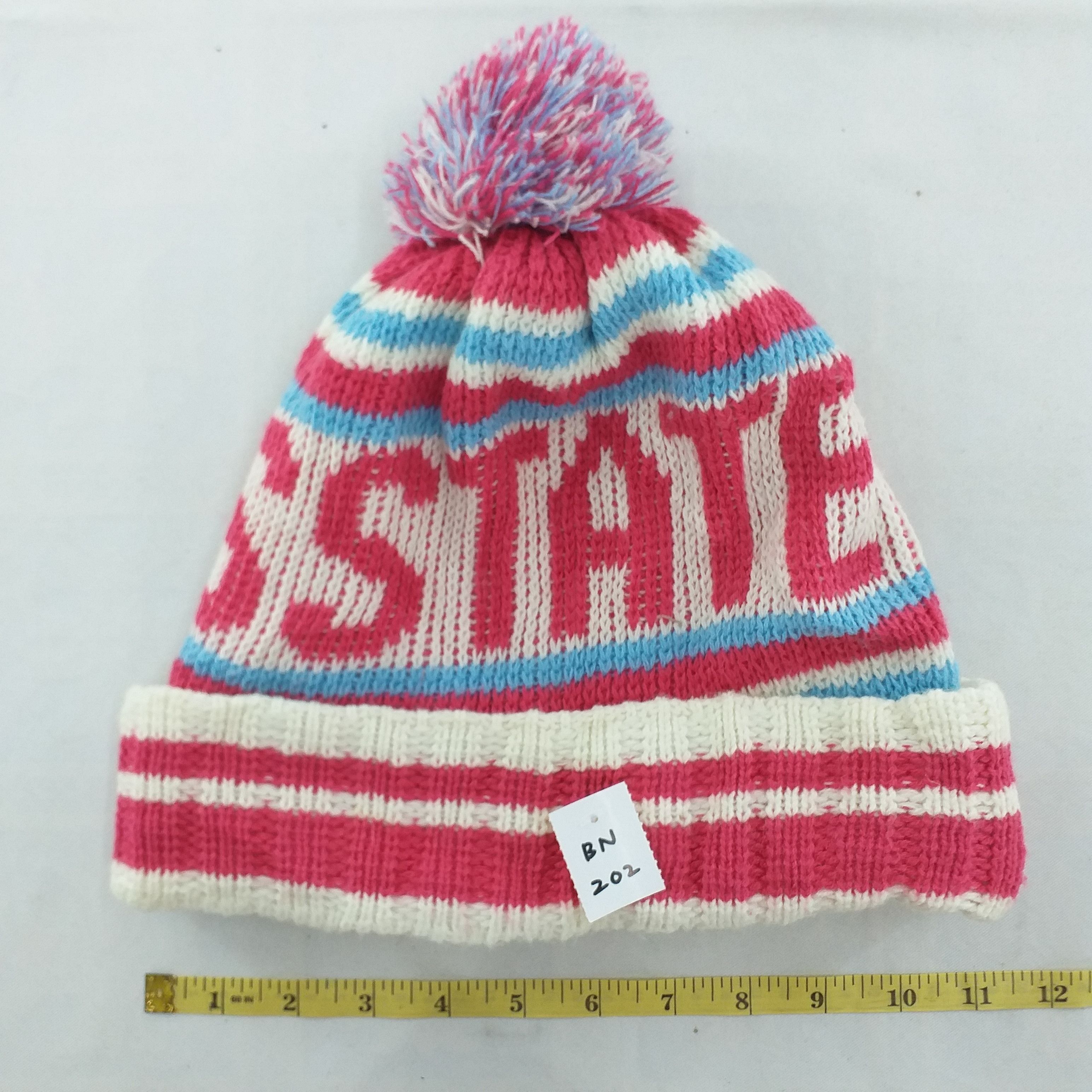 Japanese Brand State Colorful Snow Cap Hat Beanie -BN202 Size ONE SIZE - 3 Thumbnail