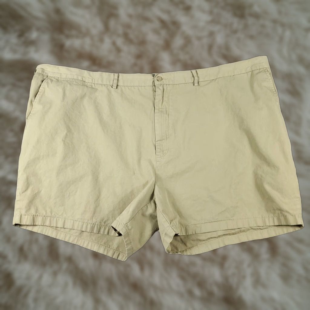 Ralph Lauren Vintage Ralph Lauren Men's Chino Shorts Size 52 Beige Flat Front Casual Classic Size US 36 / EU 52 - 1 Thumbnail