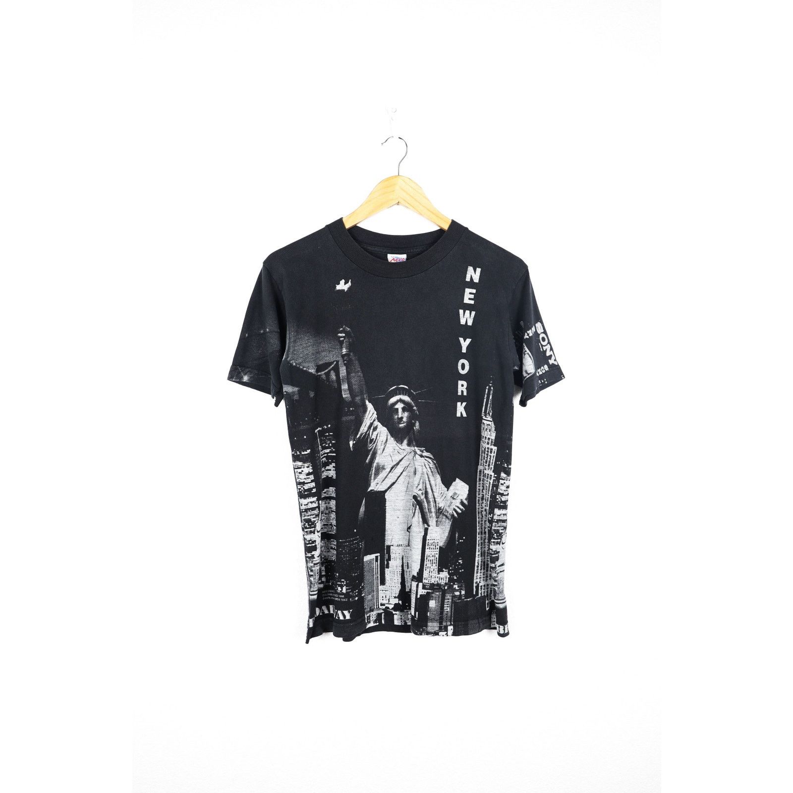 Stussy × Vintage Stussy 🗽 Statue of Liberty NYC New York t-shirt