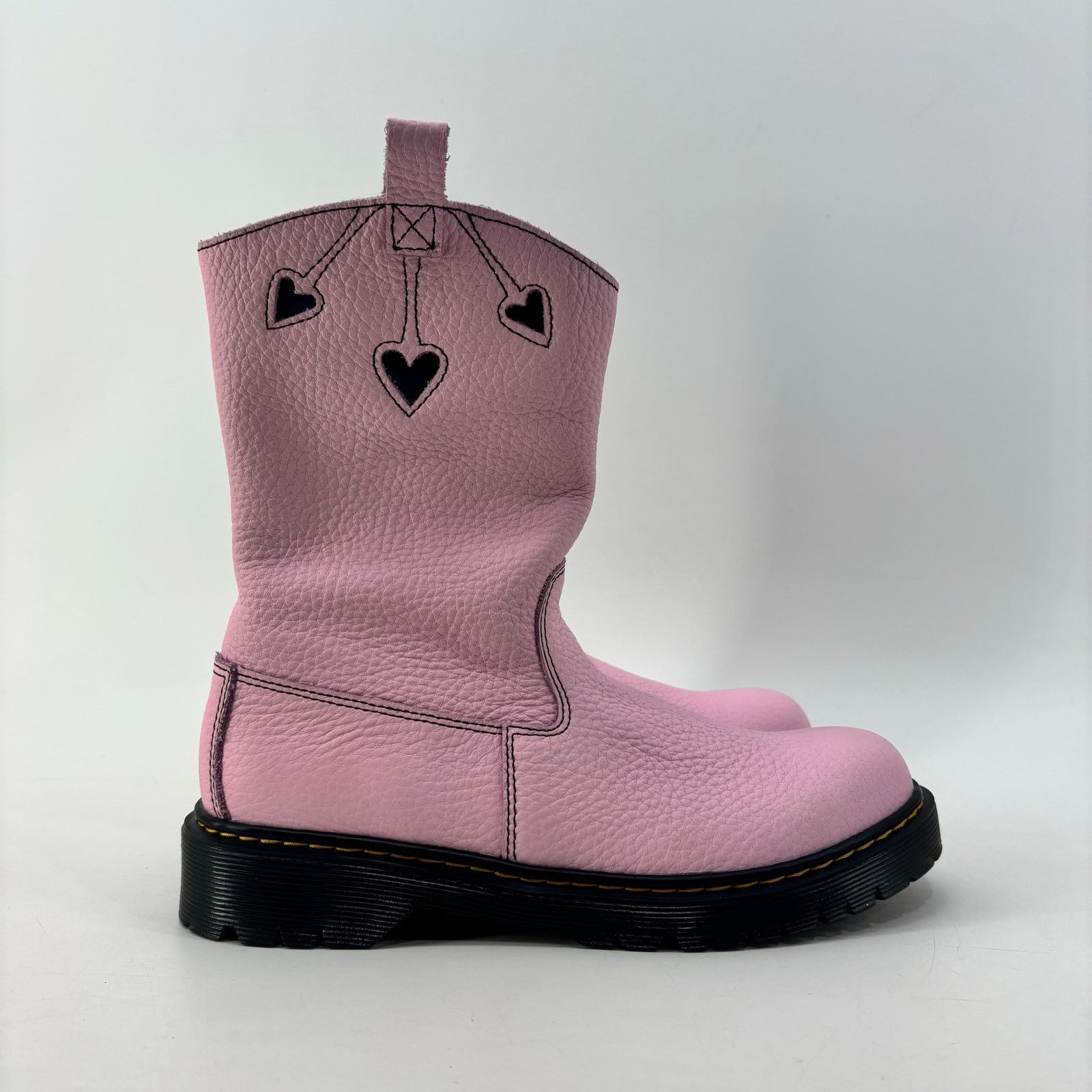 Dr. Martens Dr Martens Womens Size 7 Bex P-O Boots Cowgirl Hearts Chunky Size US 7 / IT 37 - 2 Thumbnail