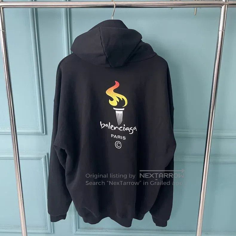 Balenciaga Balenciaga Torch hoodie black Size US XS / EU 42 / 0 - 2 Thumbnail