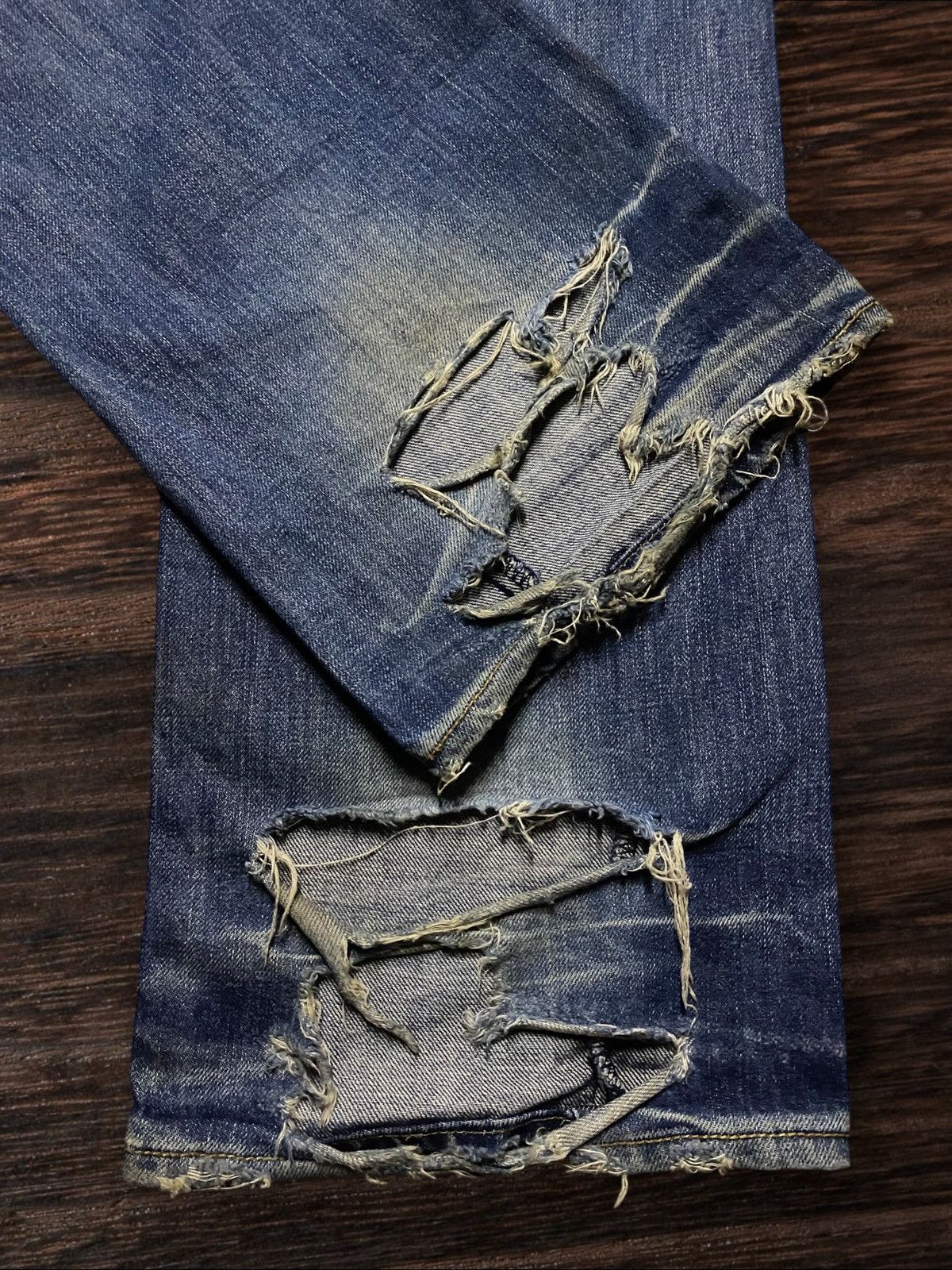 If Six Was Nine 💥Though Jeansmith Jackson Cargo Sick Punk Porcket Arc Jeans Size US 34 / EU 50 - 17 Thumbnail