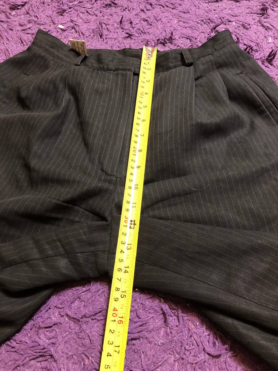 Ralph Lauren Vintage Ralph Lauren 100% Wool Striped Casual Pants Size 10 Size 32" / US 10 / IT 46 - 17 Thumbnail