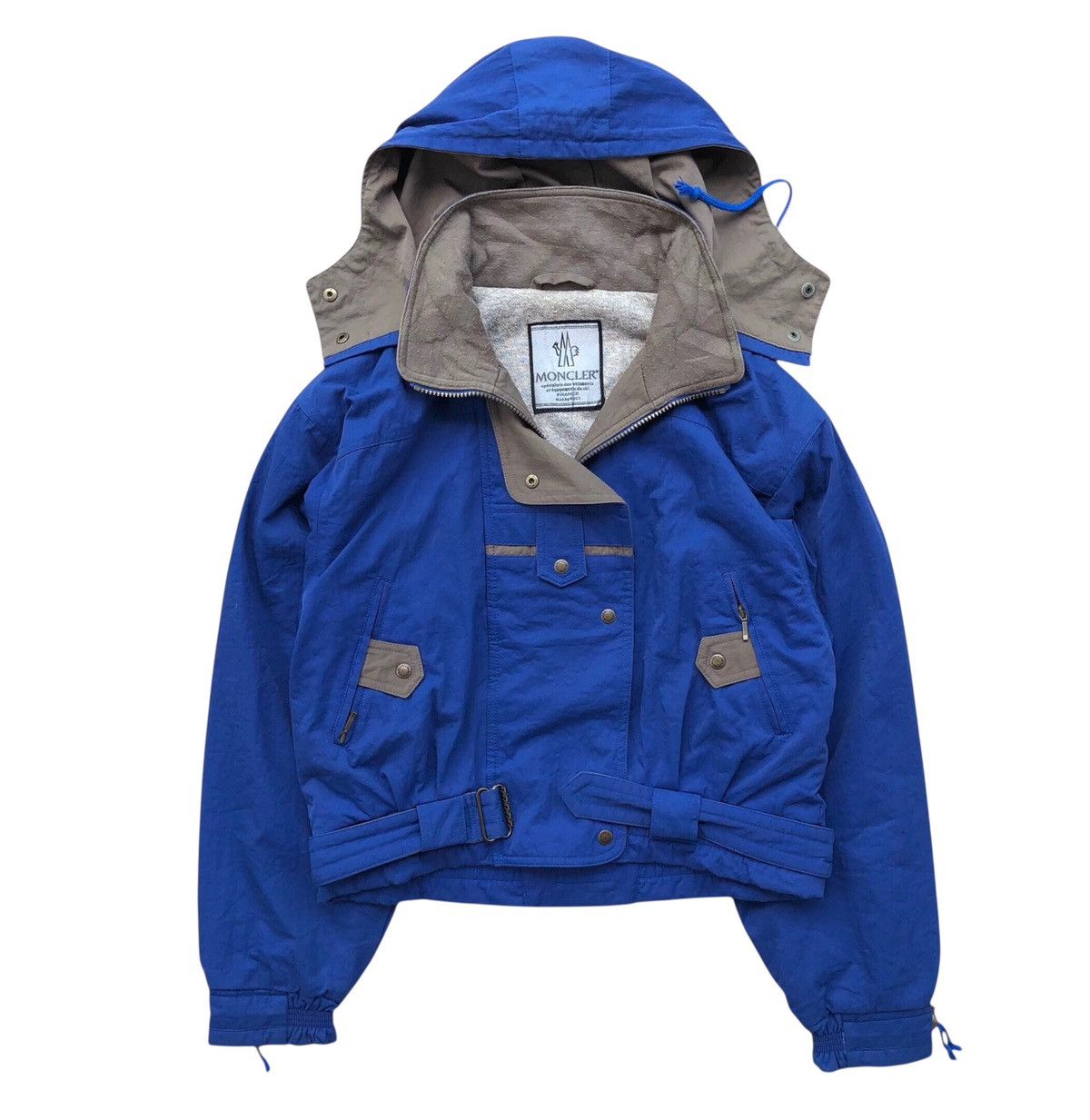 Vintage Moncler Ski Crop Top Jacket
