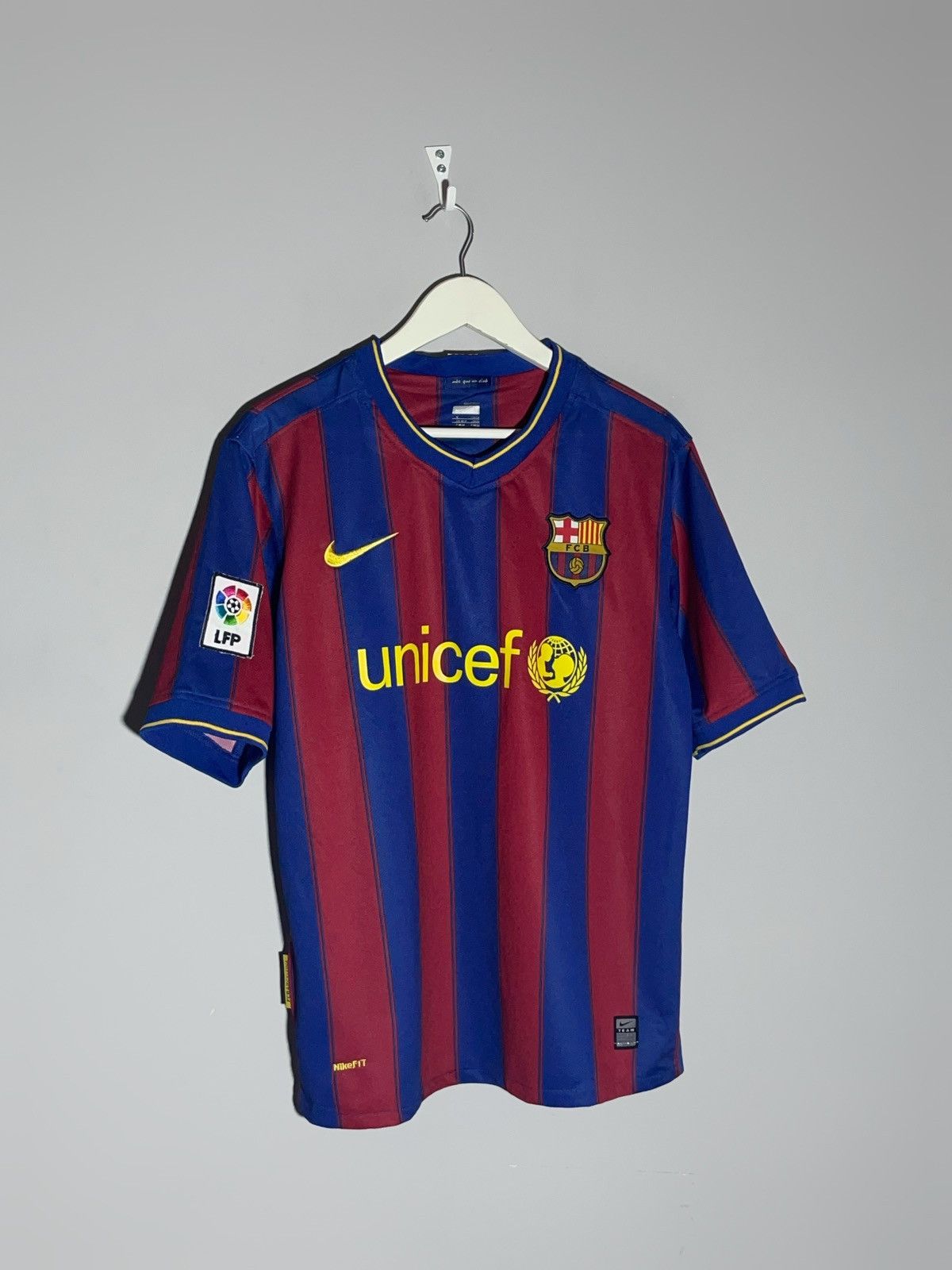 #10 Messi Barcelona F.C 2009/10 Nike Home Football Shirt