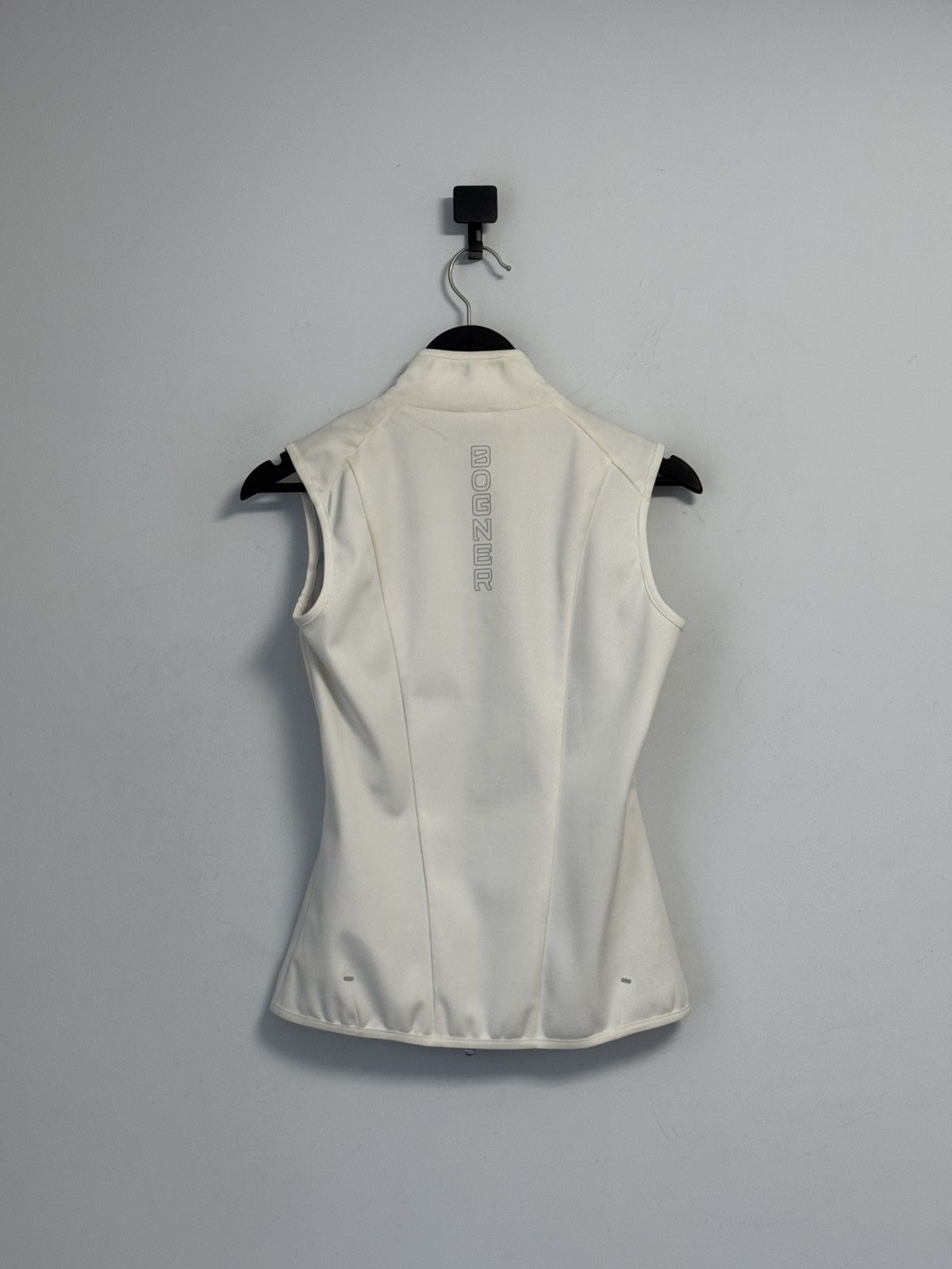 Bogner Women’s Bogner White Quilted Golf Vest Sleeveless Full Zip Size S / US 4 / IT 40 - 15 Thumbnail