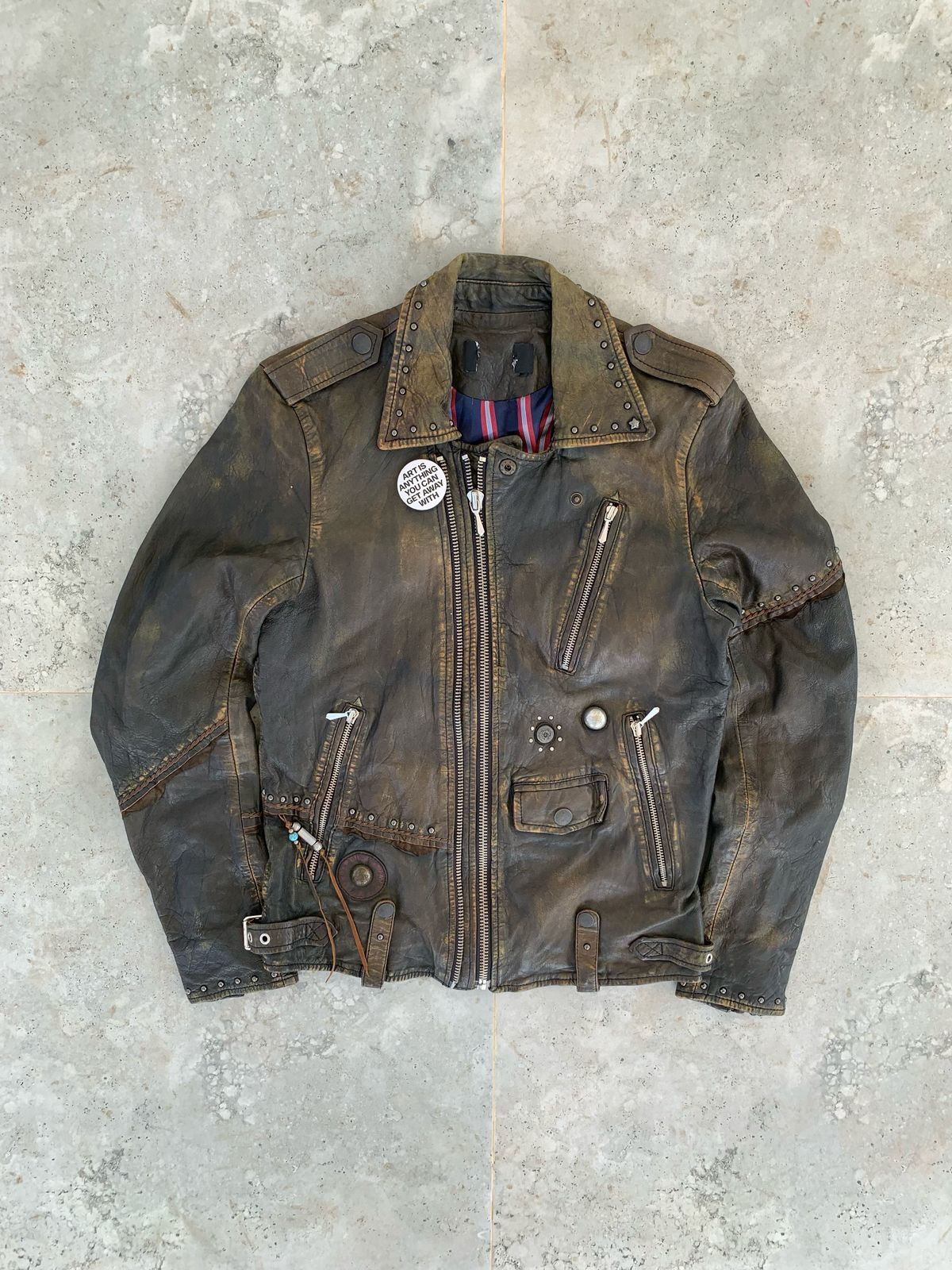 Diesel Black Gold DIESEL Black Gold Studded Black Brownish