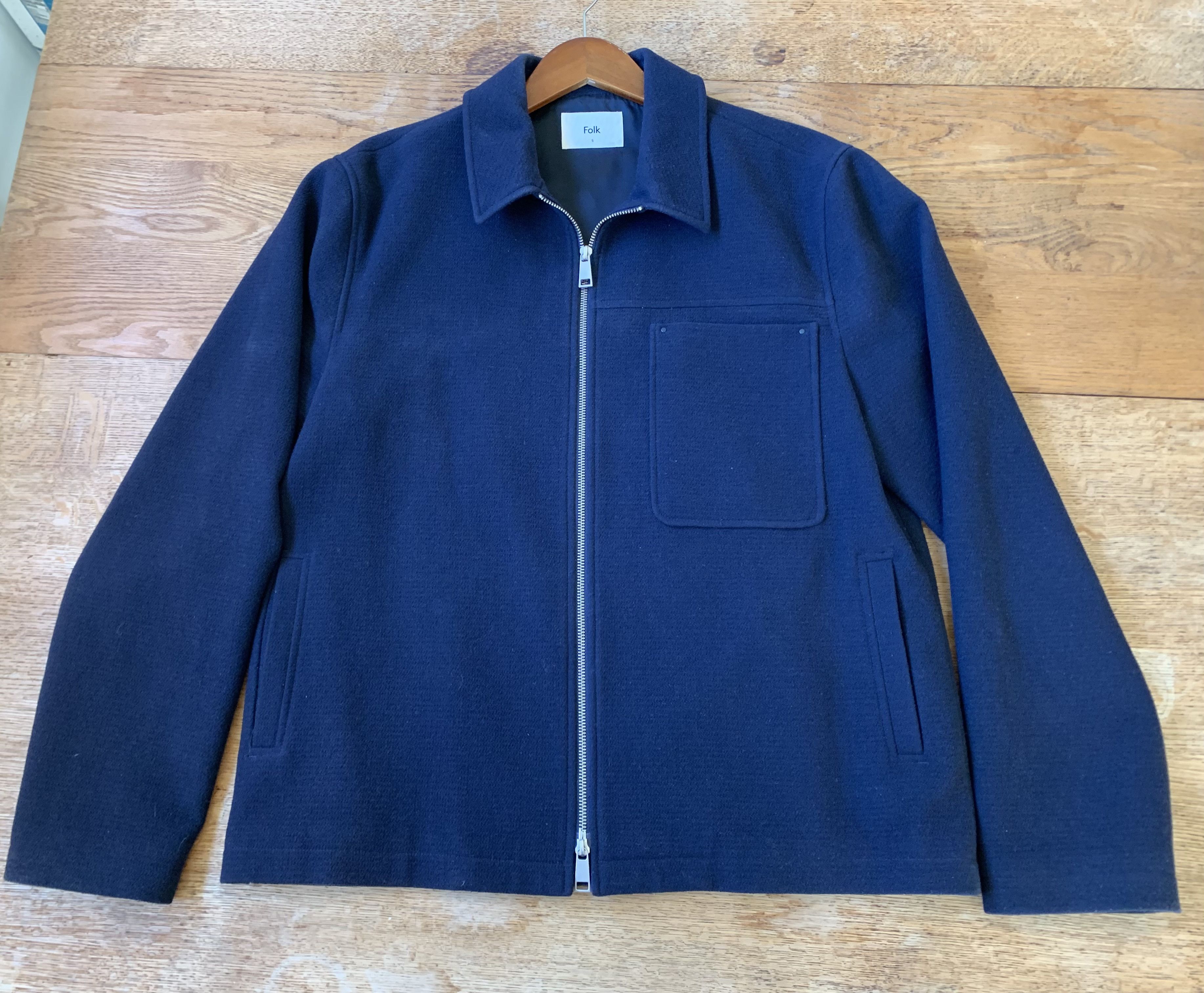 Folk Melton Wool Rab Jacket Size US XXL / EU 58 / 5 - 1 Thumbnail