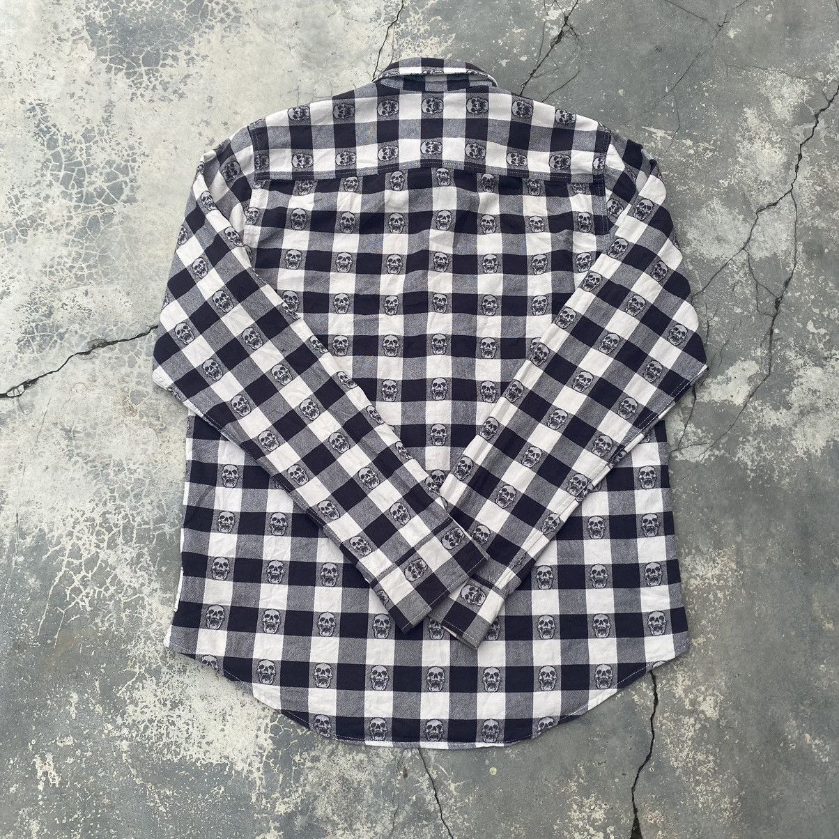 Other 🔥BURNING PALMS🔥 Skull knitted flannel Size US M / EU 48-50 / 2 - 4 Thumbnail