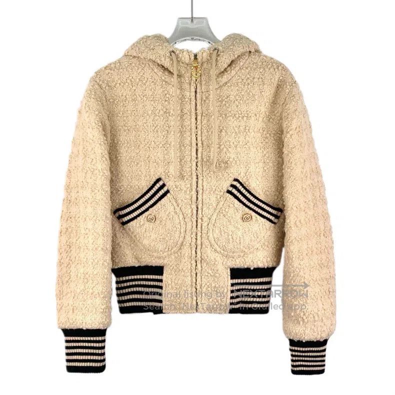 Gucci Gucci Colour-block striped wool hooded zipper long-sleeved Size XS / US 0-2 / IT 36-38 - 1 Thumbnail