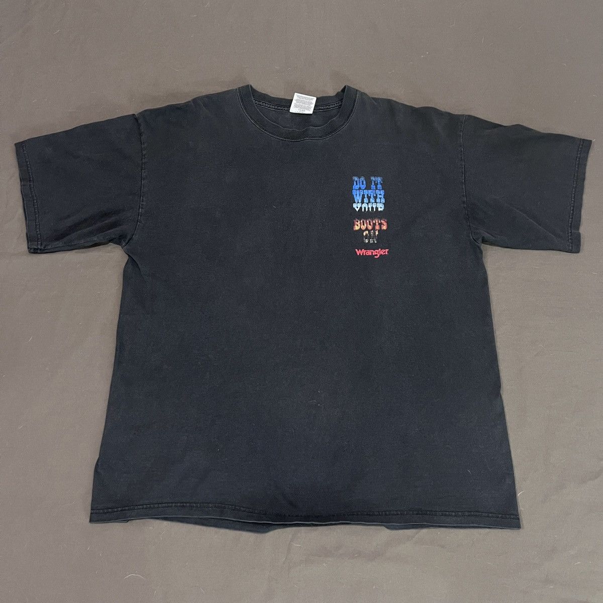 Vintage × Wrangler Vintage 90s Wrangler PBR Professional Bull Riders XL Faded Size US XL / EU 56 / 4 - 8 Thumbnail