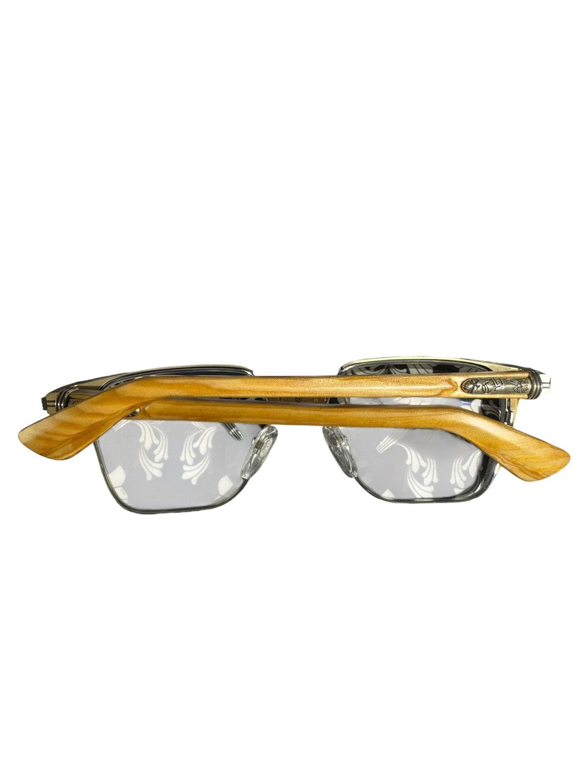 Chrome Hearts Chrome Hearts Blazin Stencil Wood Glasses Size ONE SIZE - 8 Thumbnail