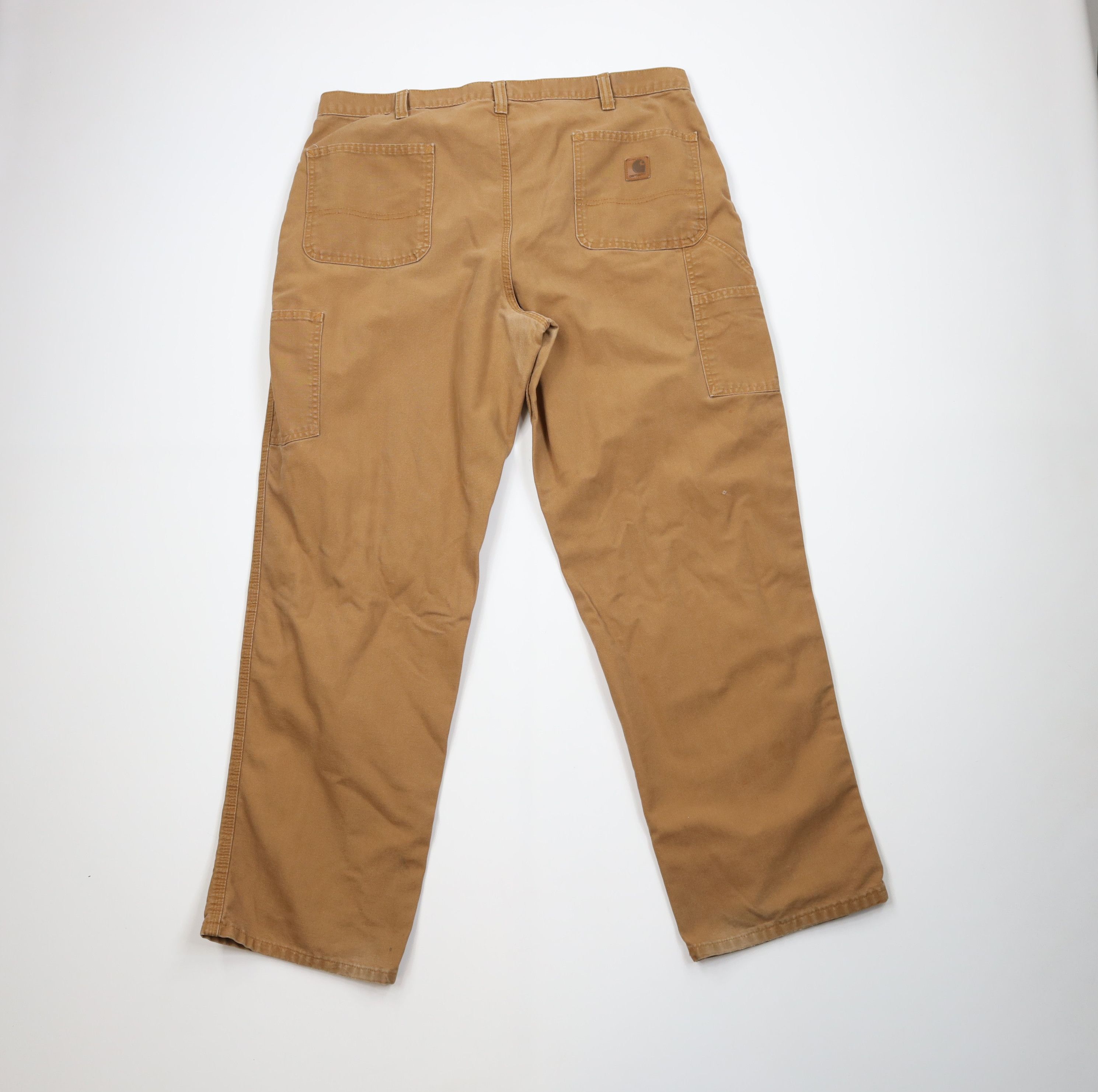 Carhartt Vintage Carhartt Canvas Wide Leg Dungaree Pants Duck Brown Size US 40 / EU 56 - 12 Thumbnail