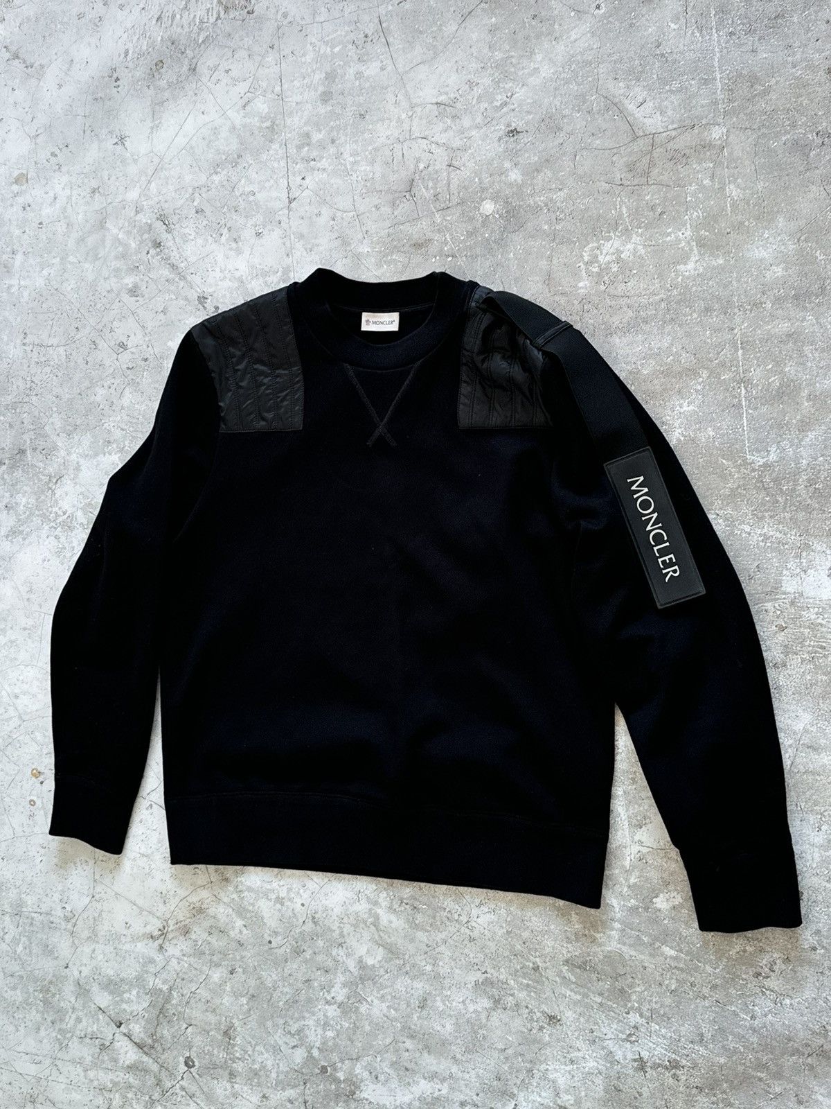 Craig Green × Moncler × Moncler Genius Moncler Genius Craig Green Nylon-Panelled Cotton Jersey Size US L / EU 52-54 / 3 - 5 Thumbnail