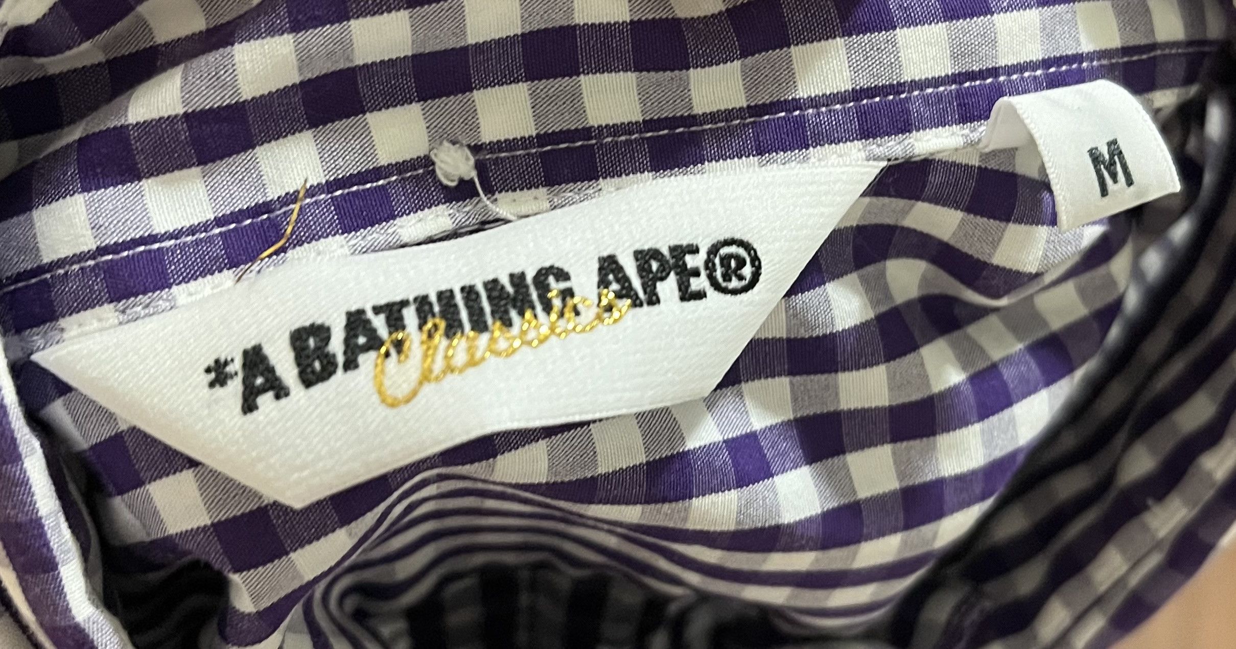 Bape Bape long sleeve button up shirt Size US S / EU 44-46 / 1 - 3 Thumbnail