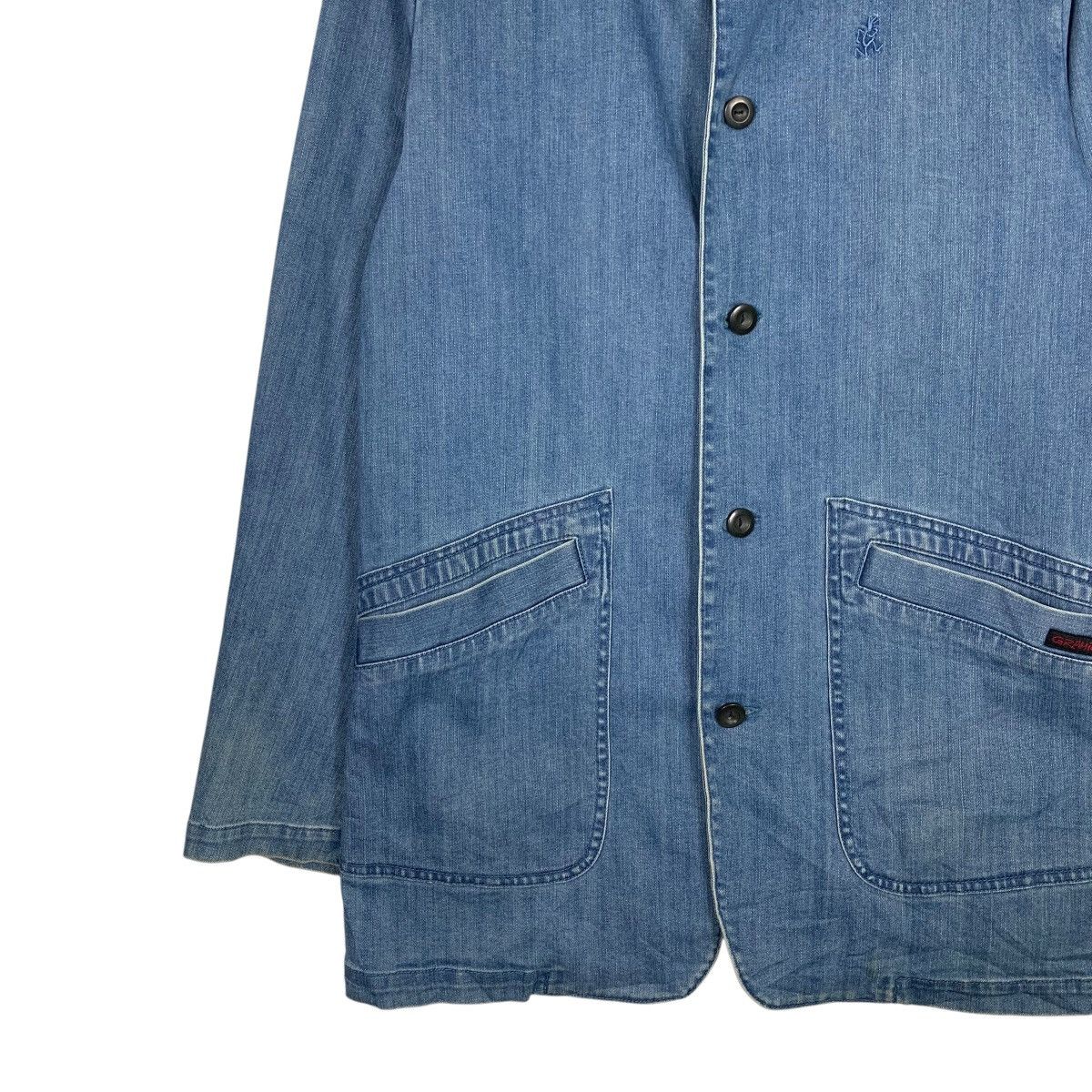 Gramicci GRAMICCI Embroidery Small Logo Work Denim Jacket #2145-C95 Size US XL / EU 56 / 4 - 3 Thumbnail