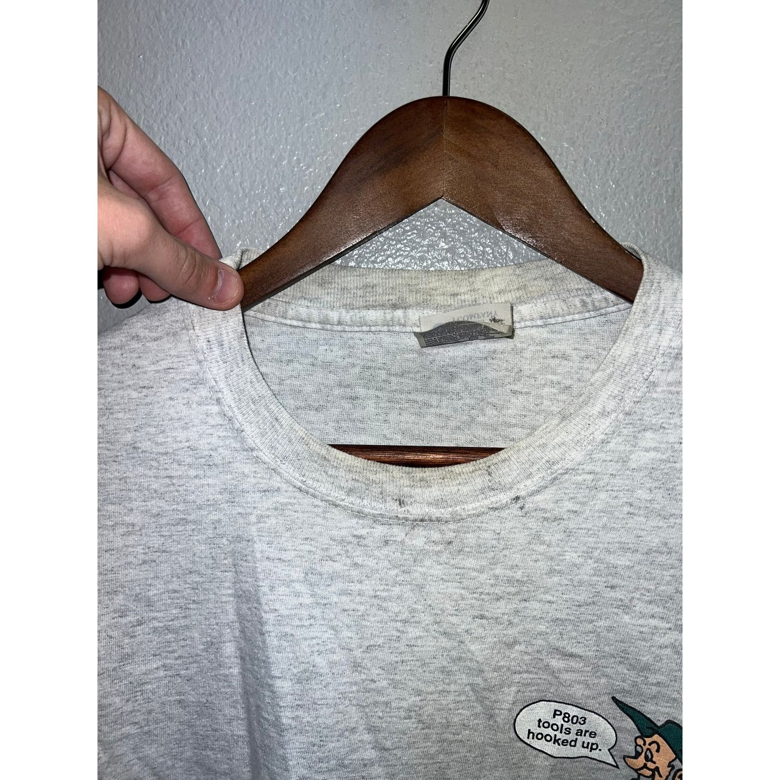 Vintage Vintage Garden of The Gods Long Sleeve Shirt Worn Stained XL Size US XL / EU 56 / 4 - 7 Thumbnail