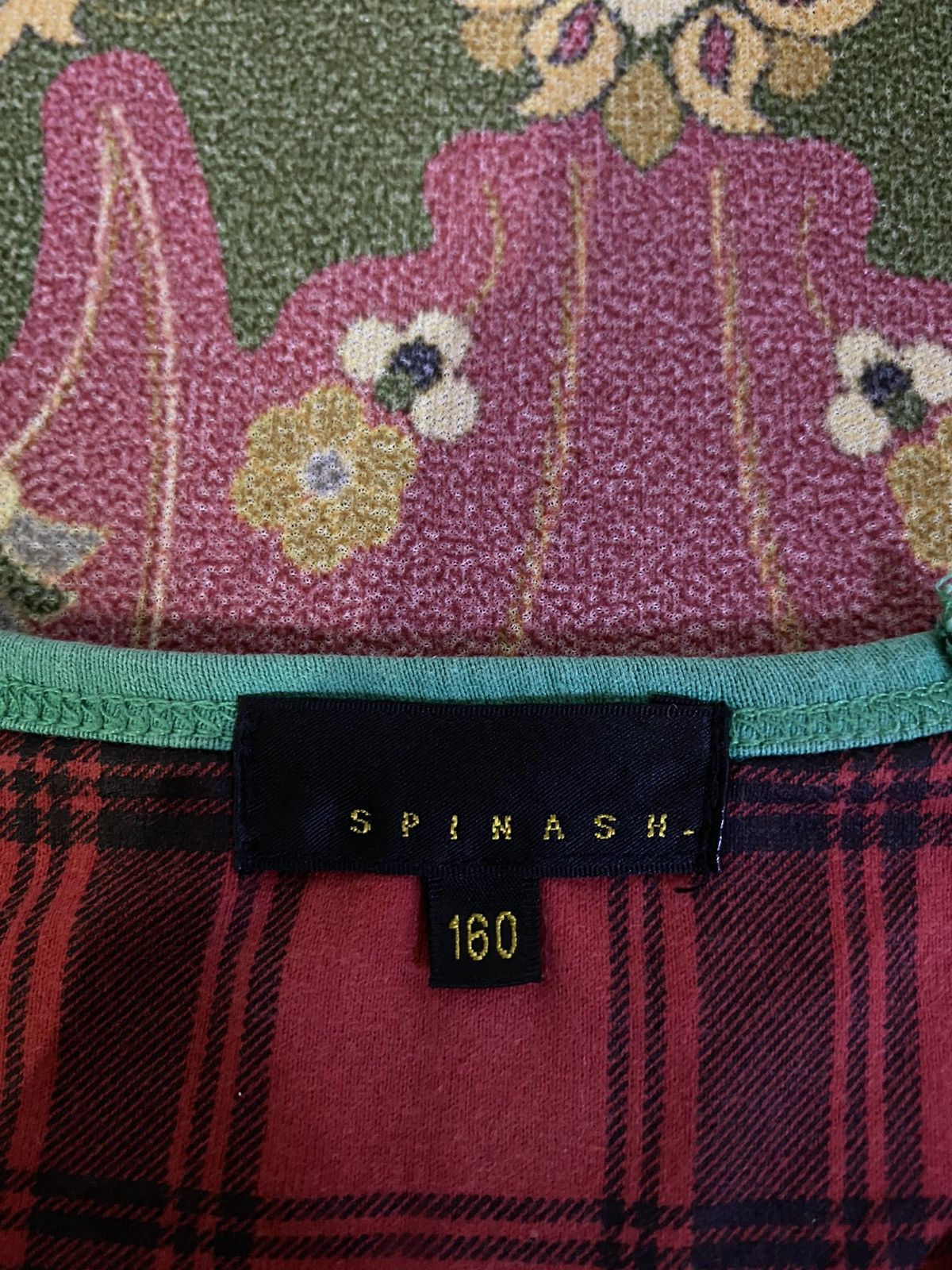 Japanese Brand × Vintage Japanese Brand Spinash Spell Out T-Shirt Size US XS / EU 42 / 0 - 5 Thumbnail