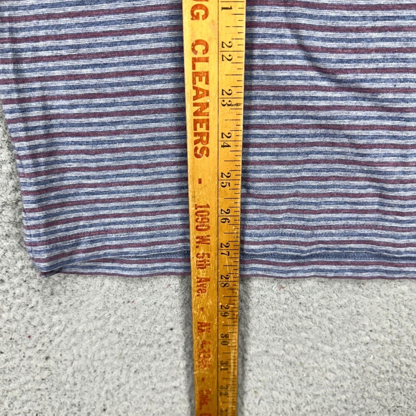 Faherty Faherty Polo Shirt Medium Red Blue Striped Short Sleeve Casual Stretch Rugby Men Size US M / EU 48-50 / 2 - 7 Thumbnail