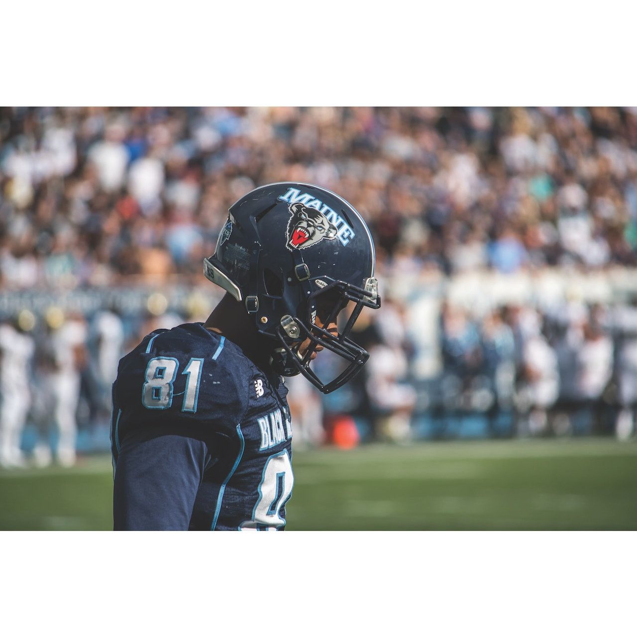 NCAA × New Balance Maine Bears NEW BALANCE 2020s football jersey S navy college Size US M / EU 48-50 / 2 - 8 Thumbnail