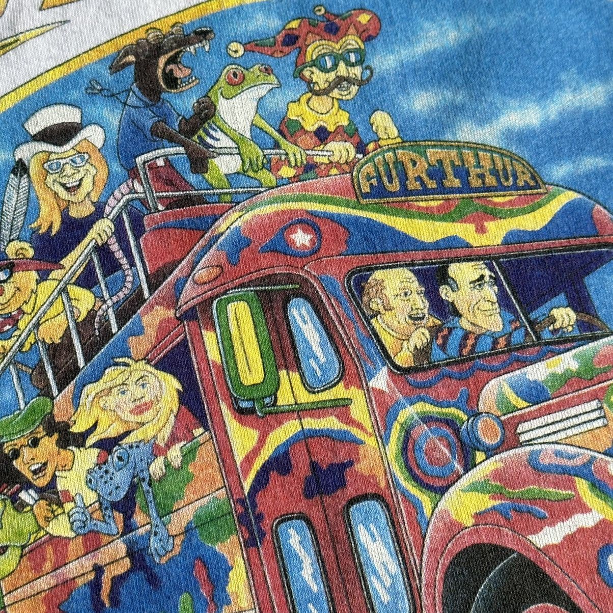Grateful Dead Vintage 1996 Grateful Dead Furthur Bus Kesey Pranksters Tee Size US L / EU 52-54 / 3 - 7 Thumbnail