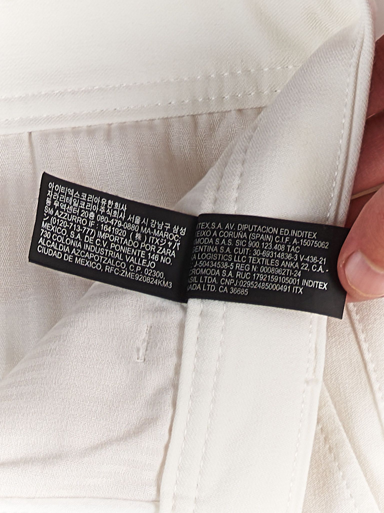 Zara ZARA STRAIGHT FIT CHINO PANTS CREME Size US 30 / EU 46 - 6 Thumbnail