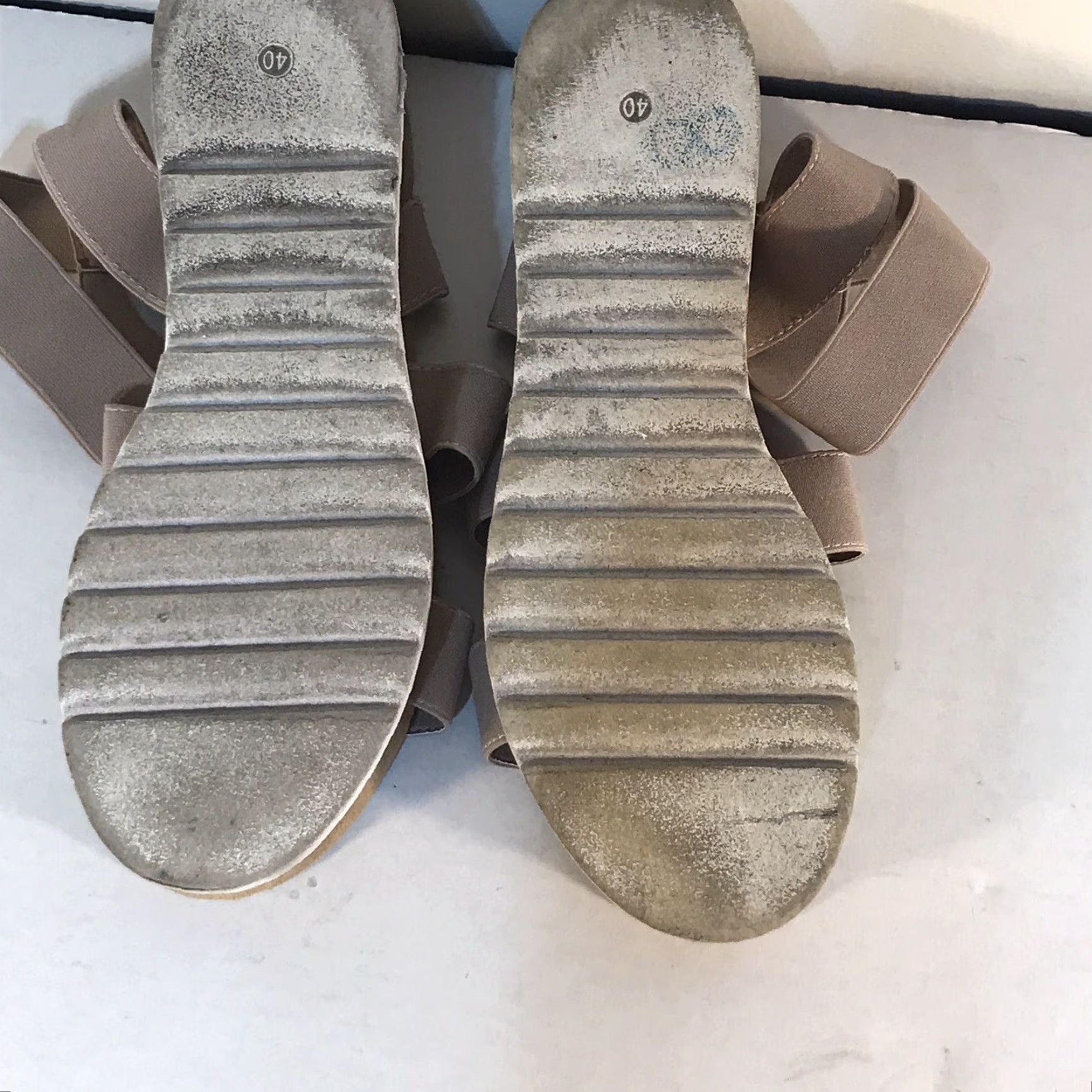 Vintage Altar'd State Stone Wedge Slide Sandals Women’s Size 8.5 - Casual, Comfort, Breathable, Modern Size US 8.5 / IT 38.5 - 5 Thumbnail