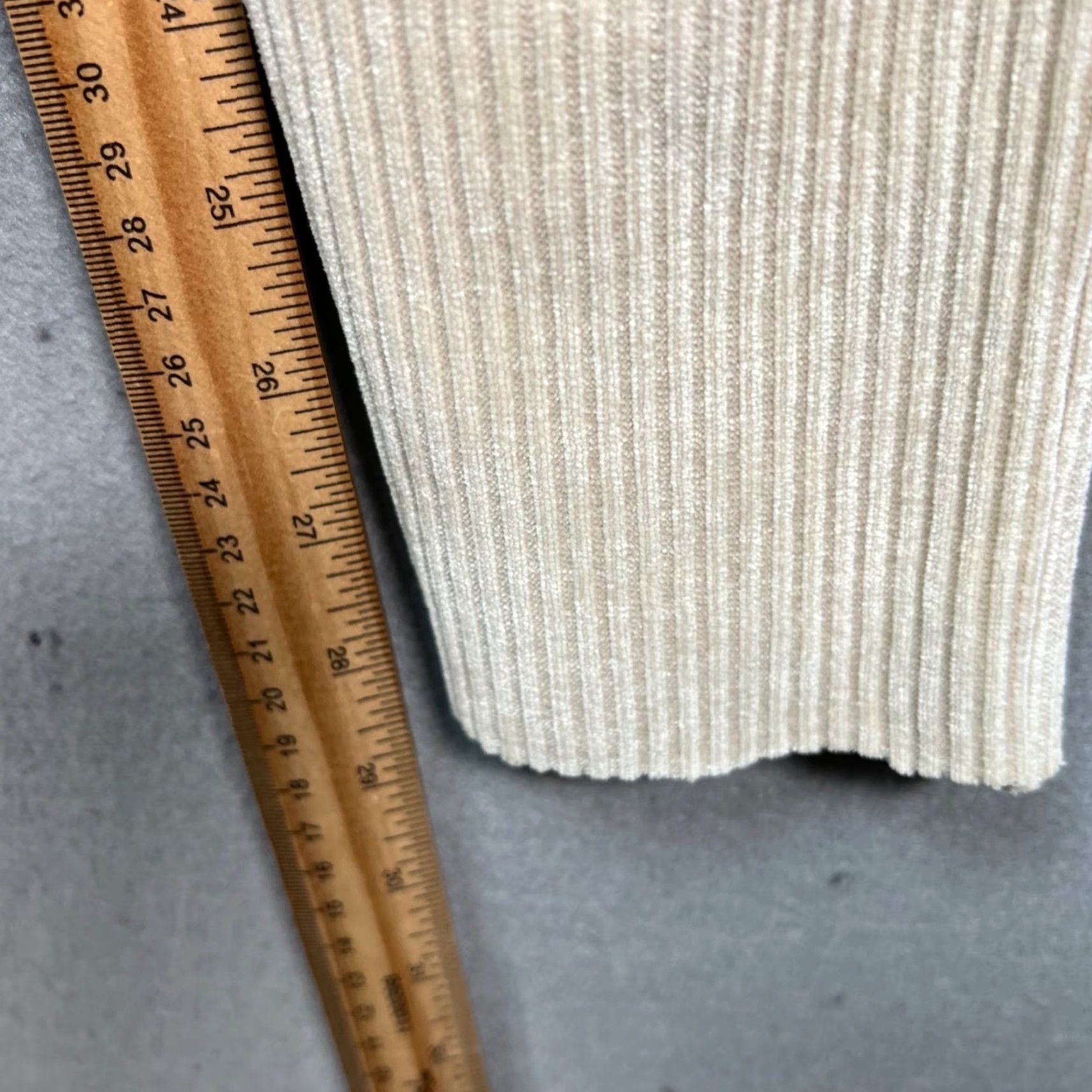 Vintage VINTAGE Yitai Mens XS Beige Corduroy Double Knee Carpenter Pants Utility Size US 27 - 6 Thumbnail