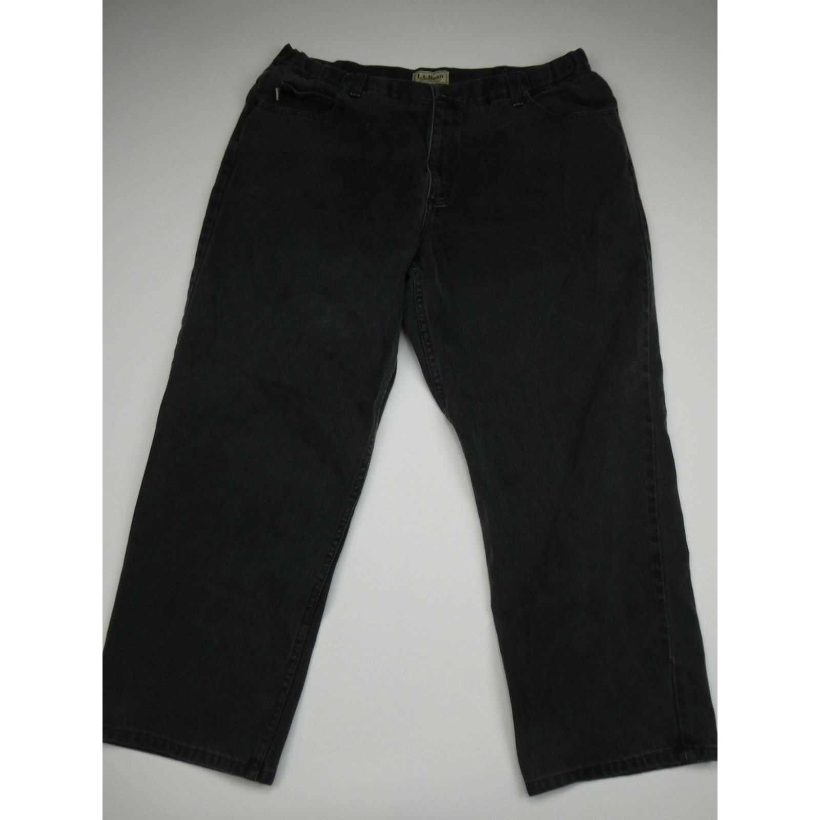L.L. Bean men's LL Bean Comfort Waist jeans, 40x29, black, 100% cotton Size US 40 / EU 56 - 1 Thumbnail