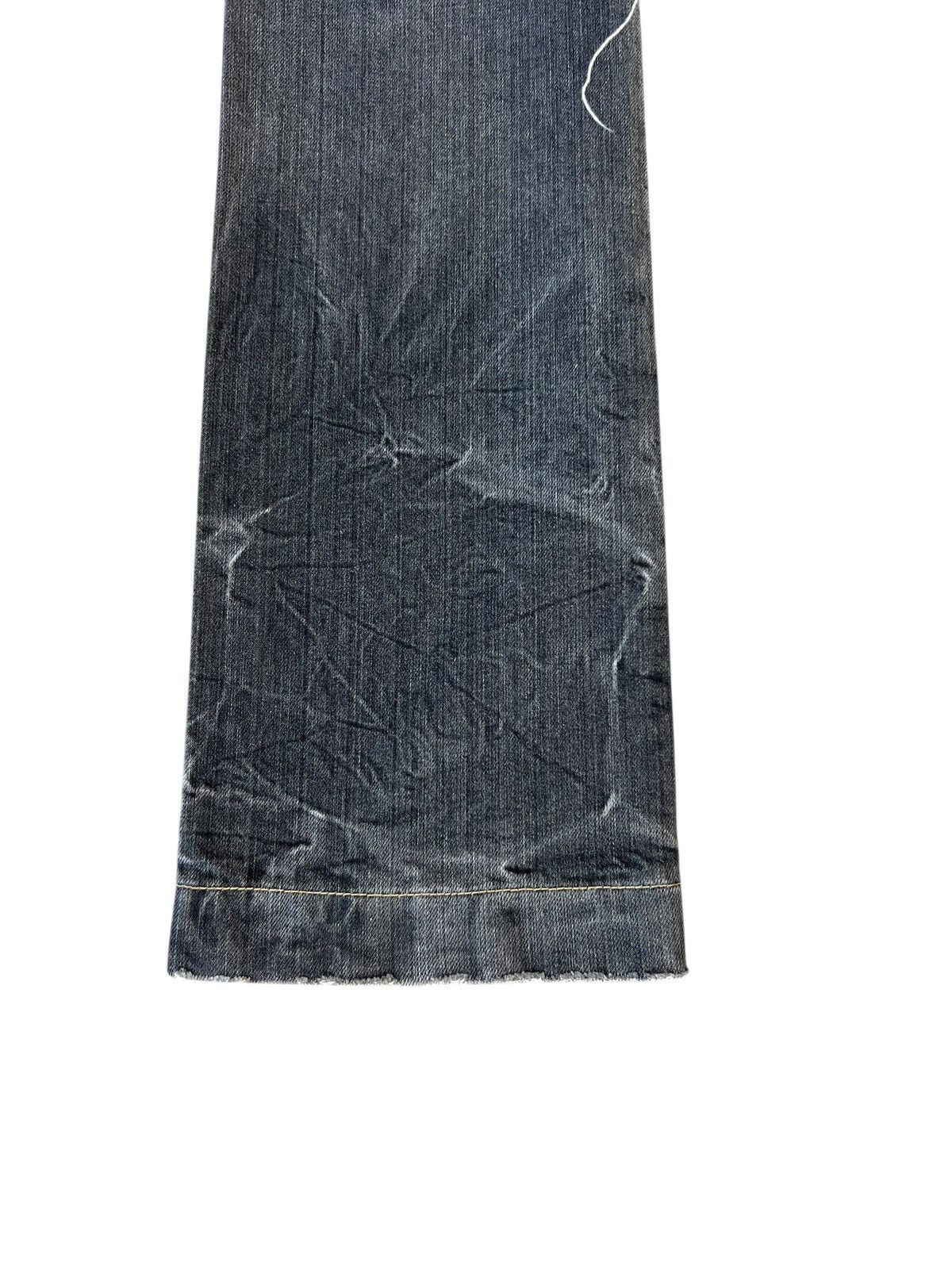 Vintage Souk Japan Ripped Distressed Denim Flare Jeans Size US 32 / EU 48 - 20 Thumbnail