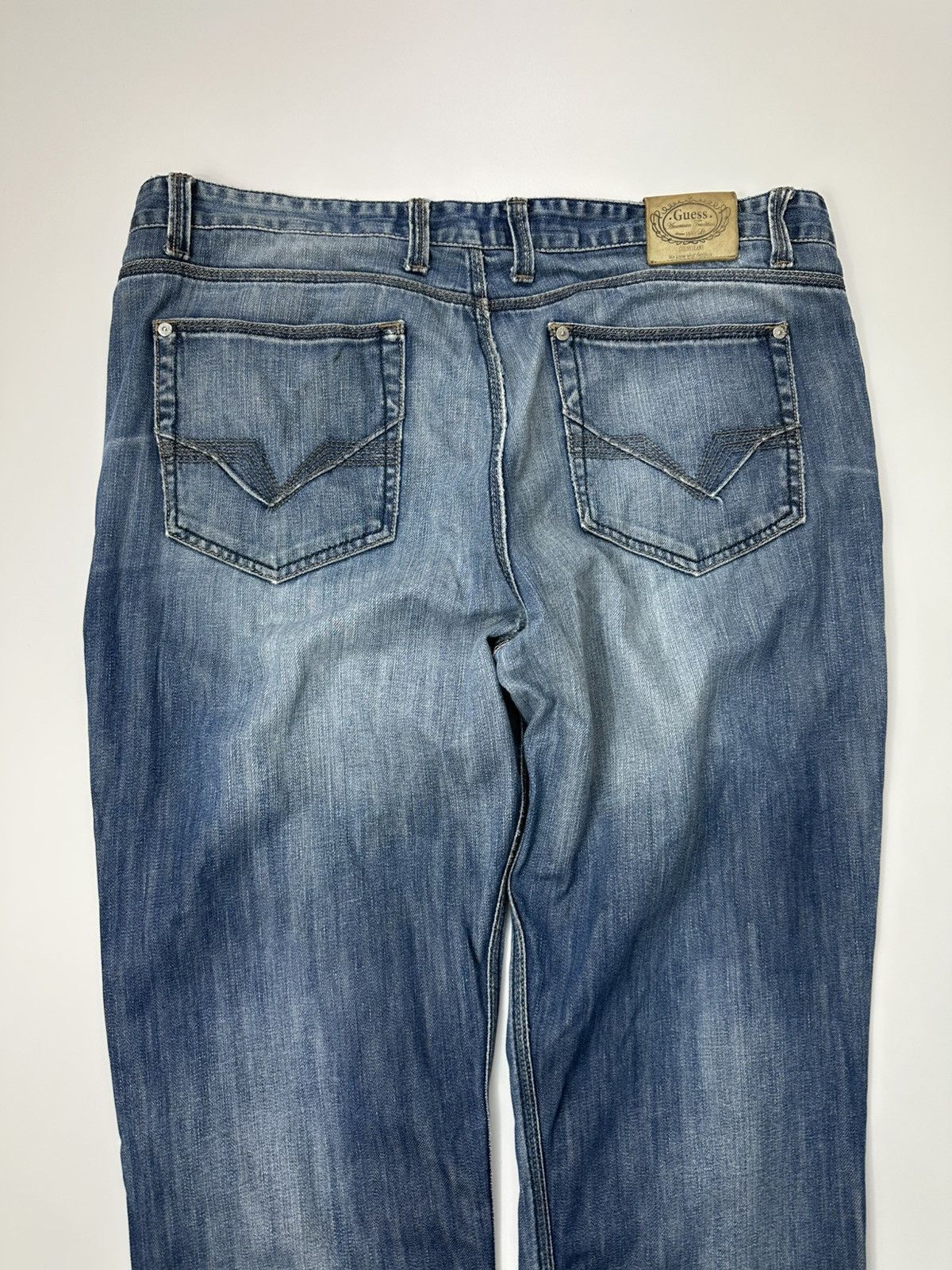 Guess Guess Oversize Denim Blue Jeans Men's 36 Size Size US 36 / EU 52 - 11 Thumbnail