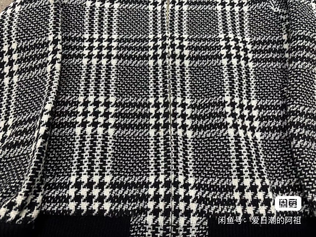 Max Mara Max Mara Wool-Tweed Bomber Jacket Size M / US 6-8 / IT 42-44 - 6 Thumbnail