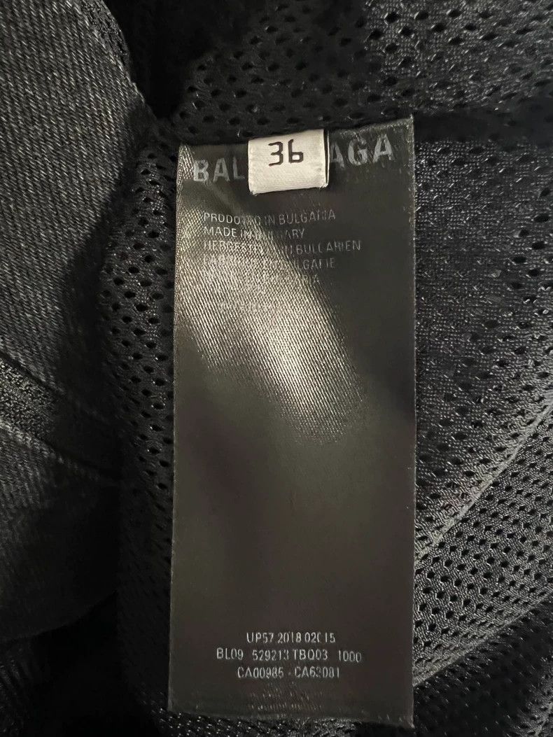 Balenciaga Balenciaga size 36 Denim Patchwork Windbreaker Size M / US 6-8 / IT 42-44 - 4 Thumbnail