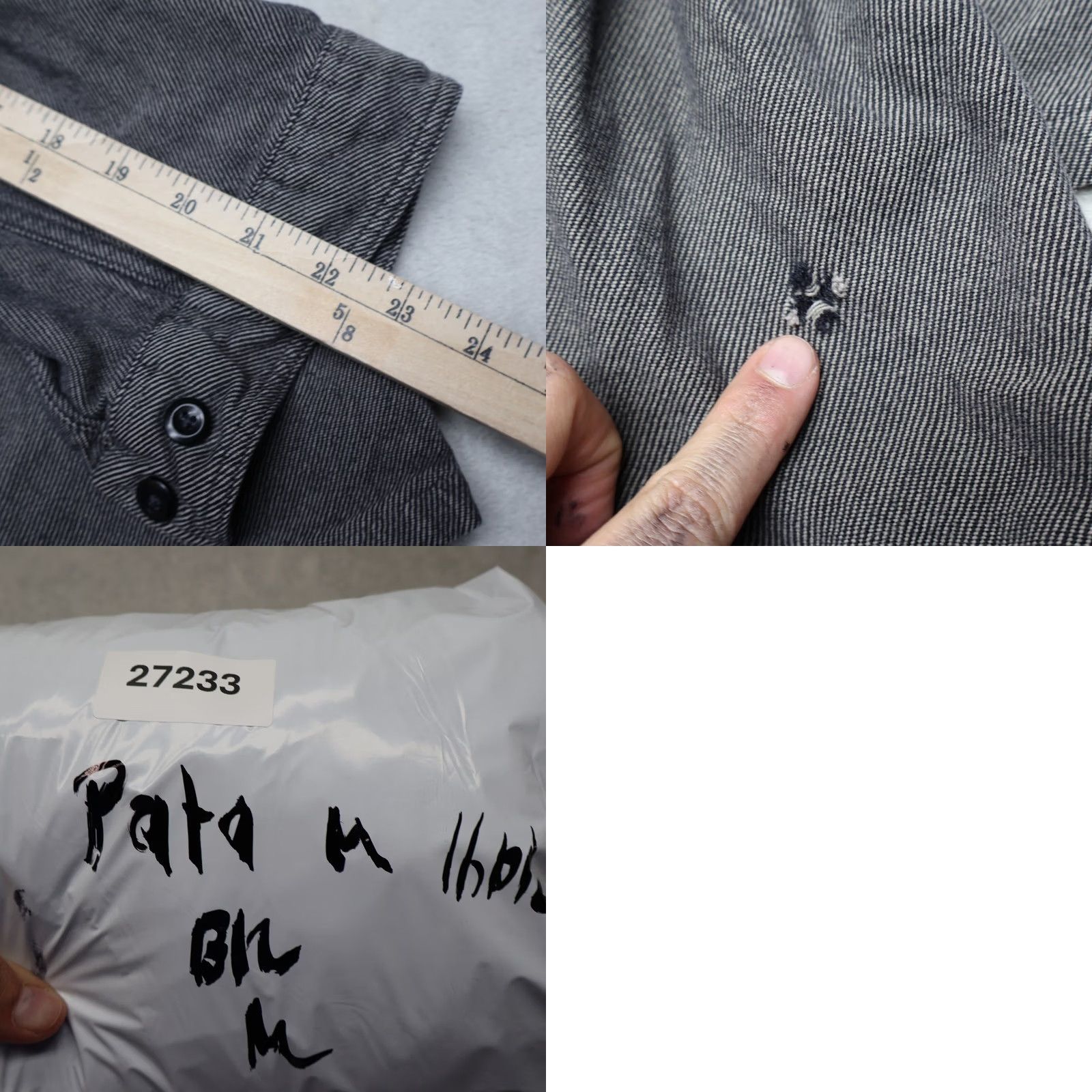 Patagonia Patagonia Fjord Flannel Shirt Mens XL Black Long Sleeve Button Down Casual Size US XL / EU 56 / 4 - 10 Thumbnail
