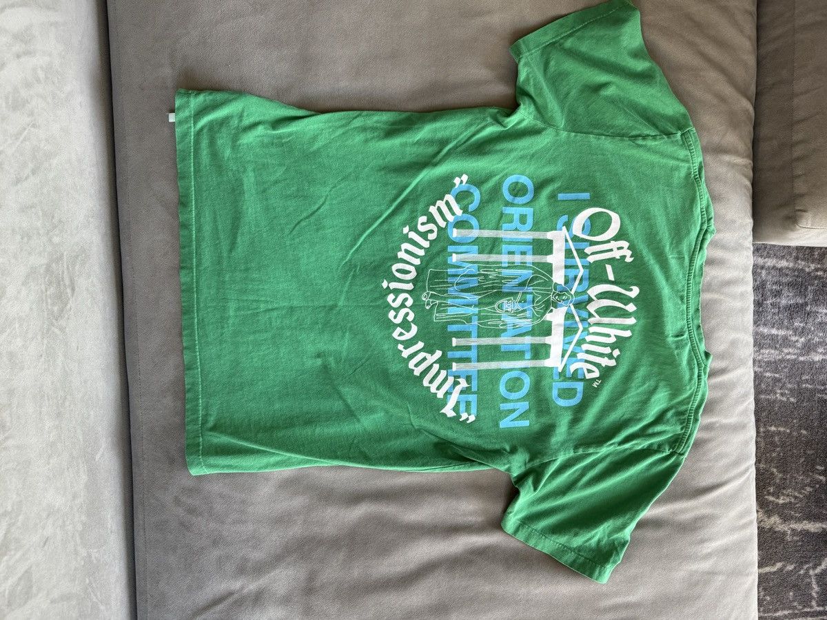 Off-White × Virgil Abloh Off white Virgil abloh collegiate distressed Impressionism t Size US L / EU 52-54 / 3 - 3 Thumbnail