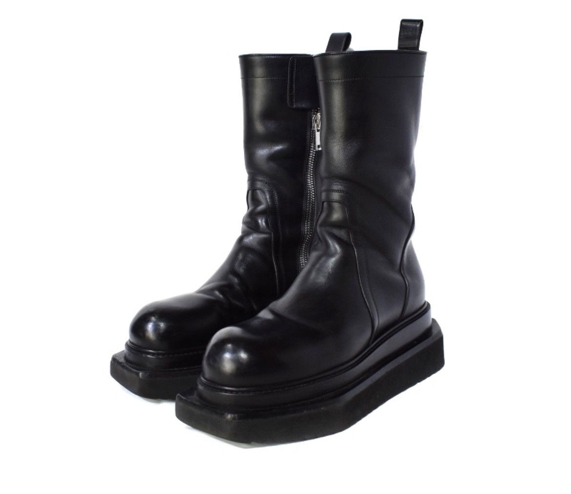 image of Rick Owens 21Aw Creeper Turbo Cyclops Boots in Black, Men's (Size 9.5)