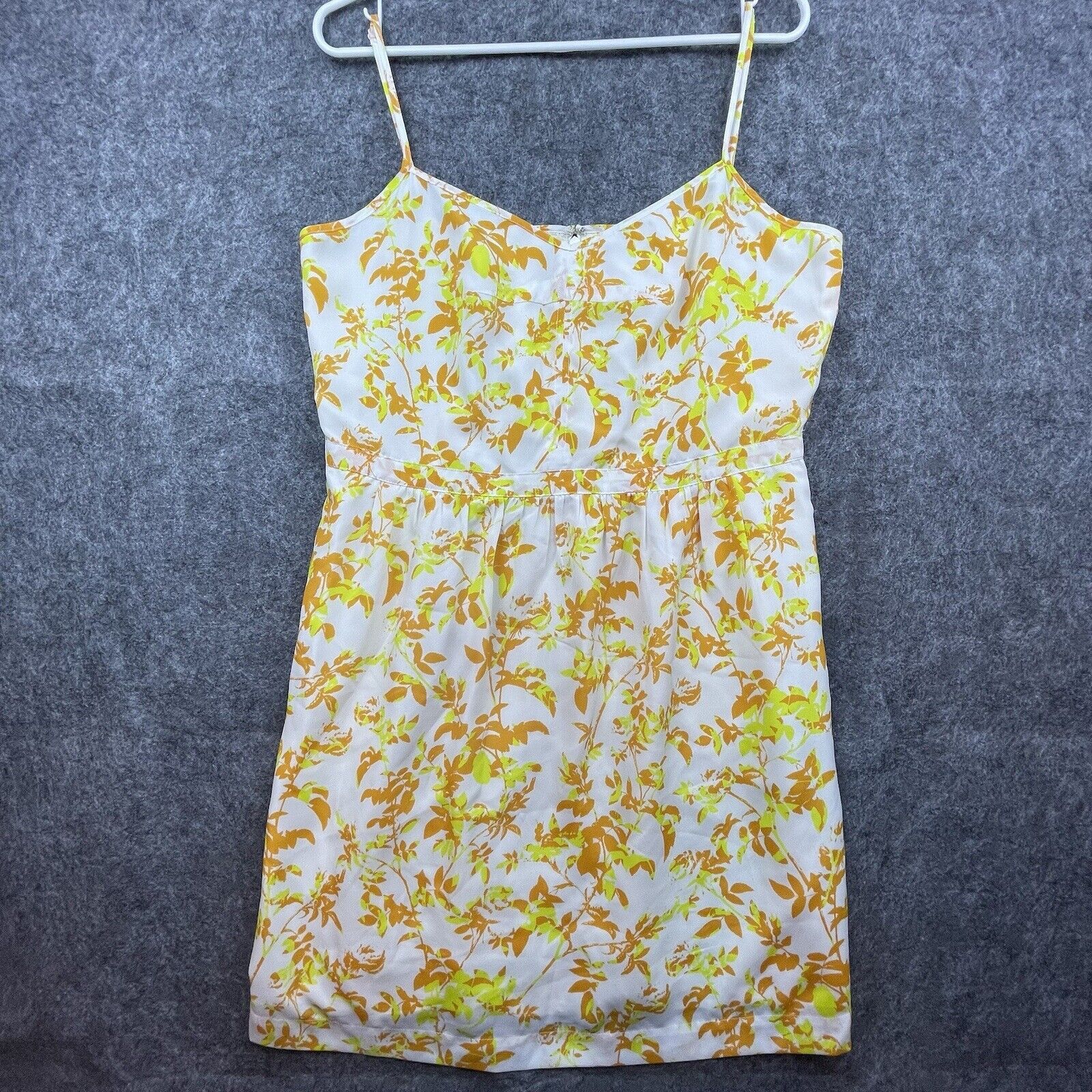 J.Crew J Crew Dress 14 Yellow Flowers Summer Lightweight Spring Size XL / US 12-14 / IT 48-50 - 1 Thumbnail