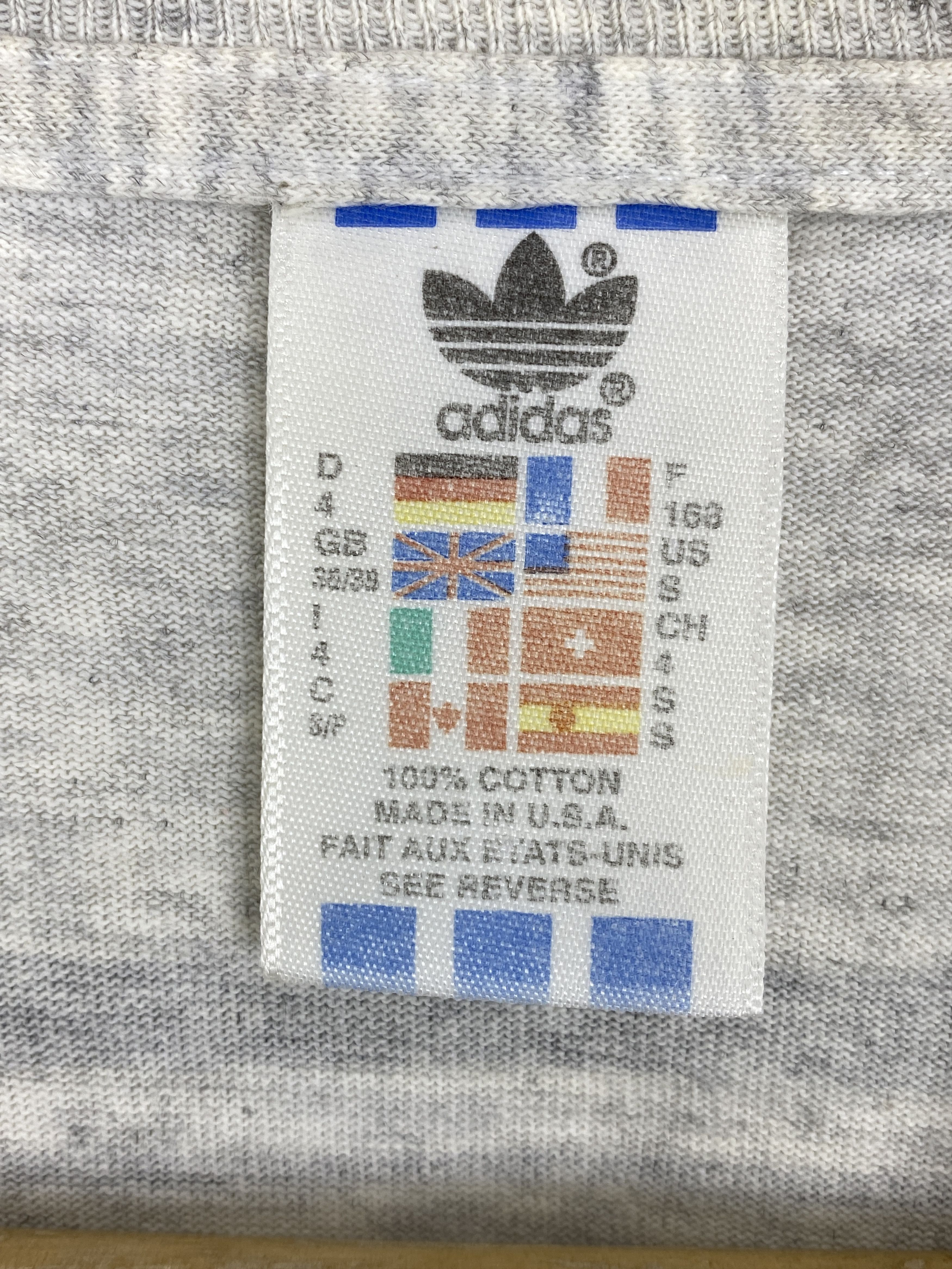 Adidas × Vintage Vintage 90s Adidas Big Logo Short Sleeve T Shirt TA0558 Size US S / EU 44-46 / 1 - 5 Thumbnail