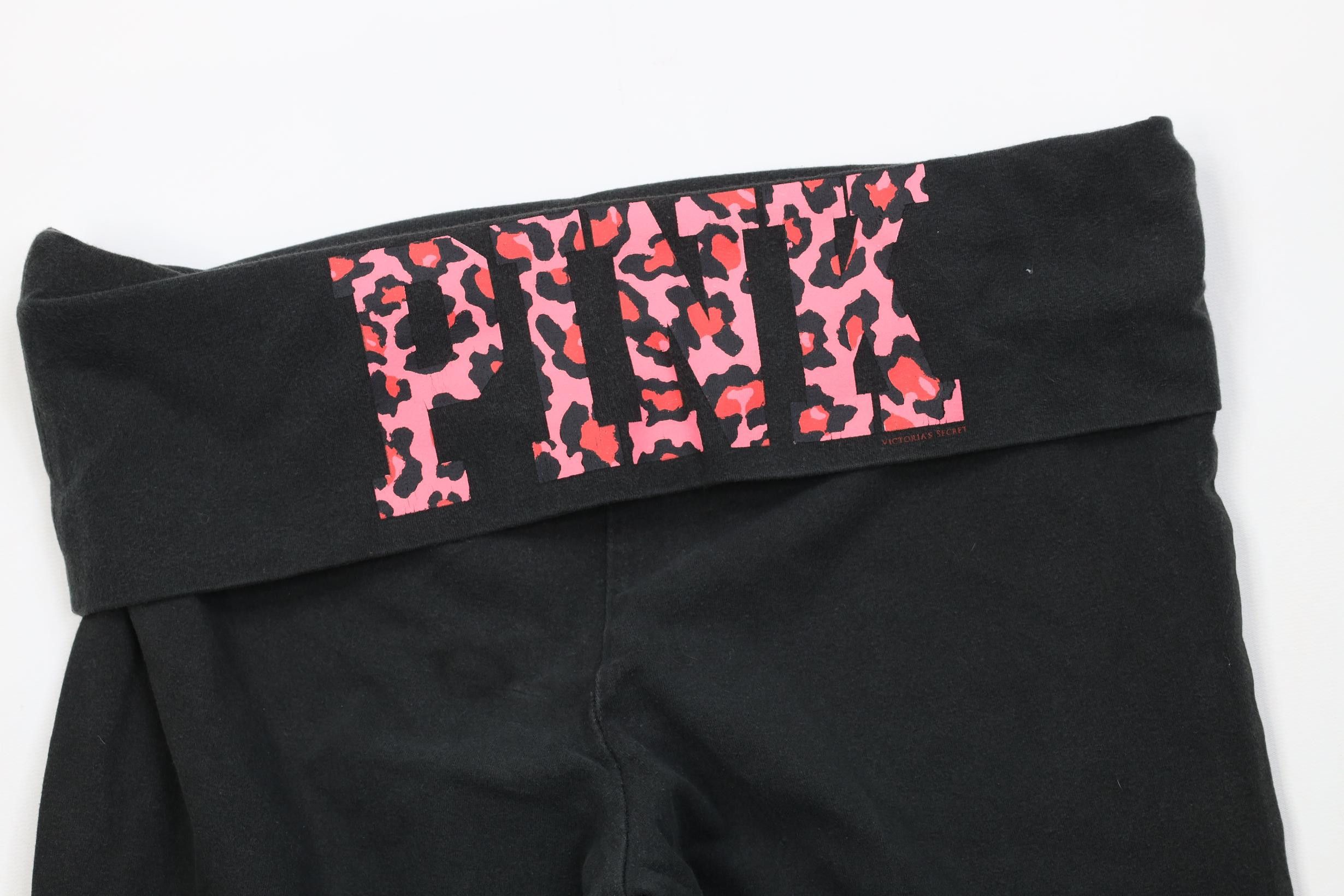 Victoria's Secret Vintage Y2K Pink Victoria's Secret Fold Over Capris Pants Size 29" - 7 Thumbnail