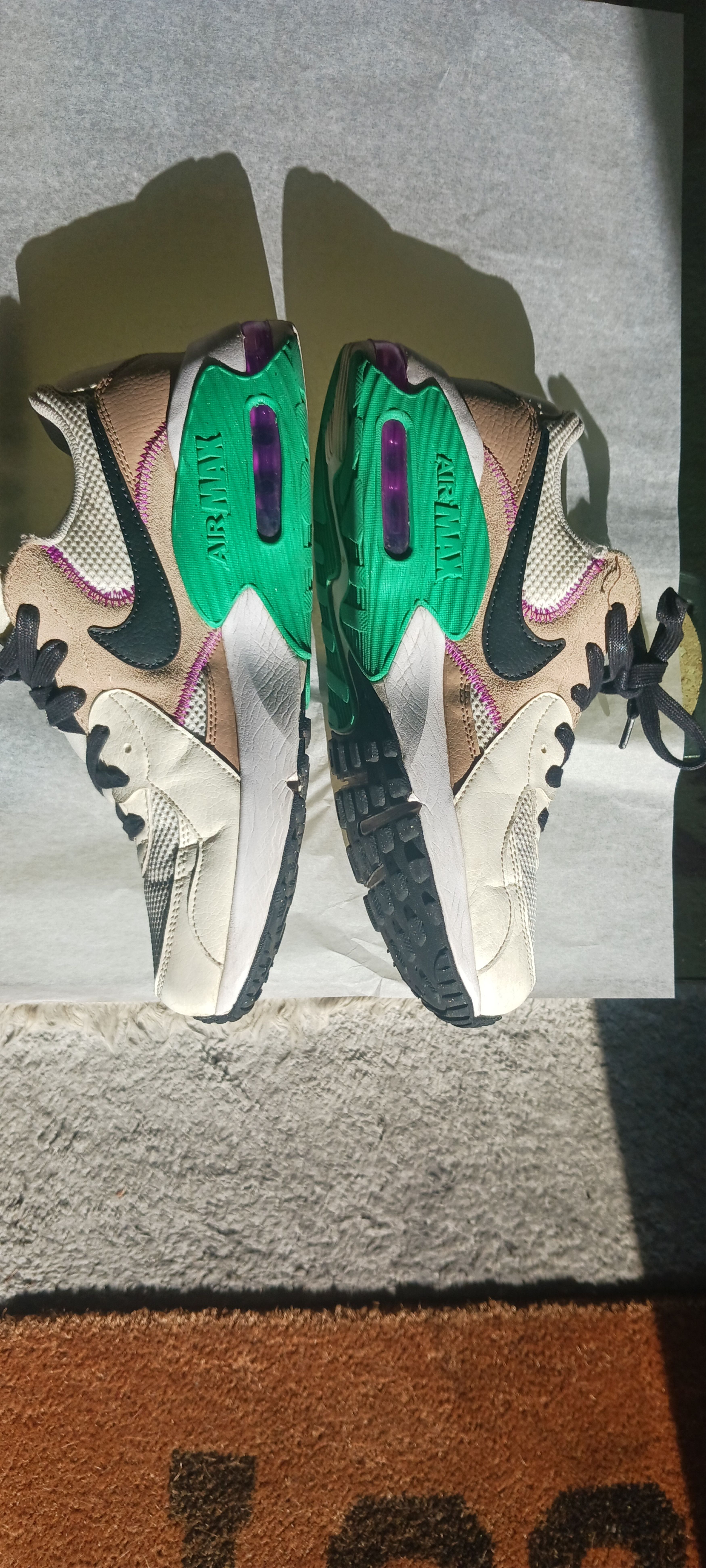 Nike Nike AIR MAX Excee 'Sail Hemp Stadium Green Size US 8 / EU 41 - 3 Thumbnail