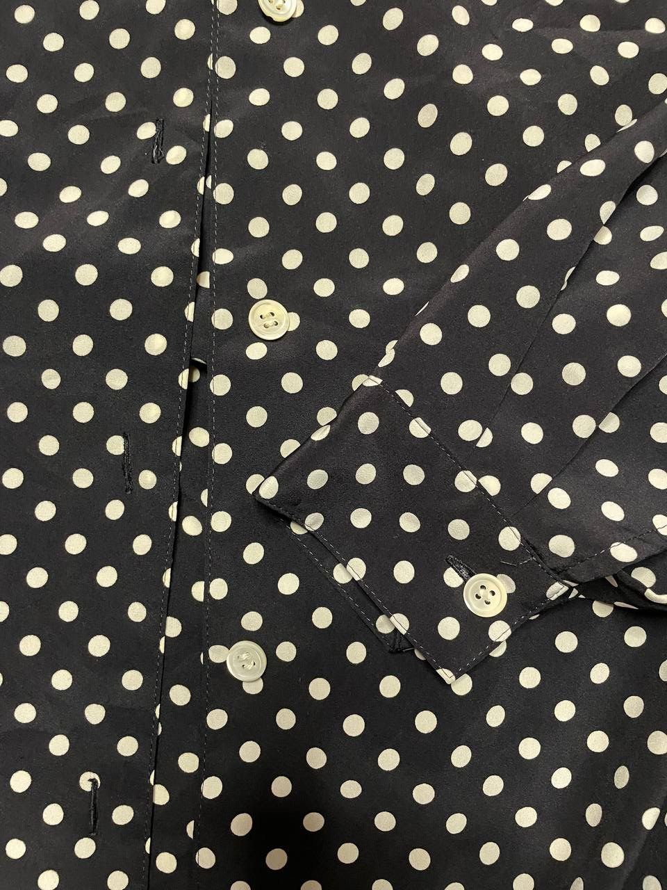 Japanese Brand × Vintage Hiko House Vintage Japan Polka Dot Blouse – Black / White Size S / US 4 / IT 40 - 3 Thumbnail