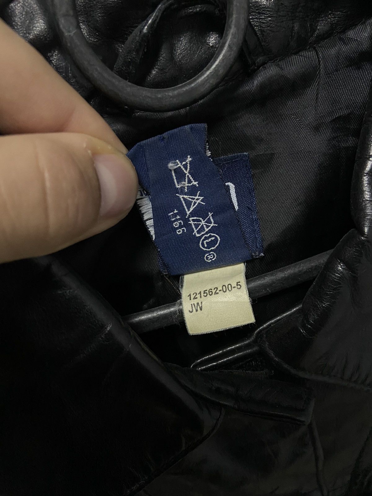 Gap × Vintage Gap Vintage Leather jacket archival Y2K avant Garde Size US L / EU 52-54 / 3 - 6 Thumbnail