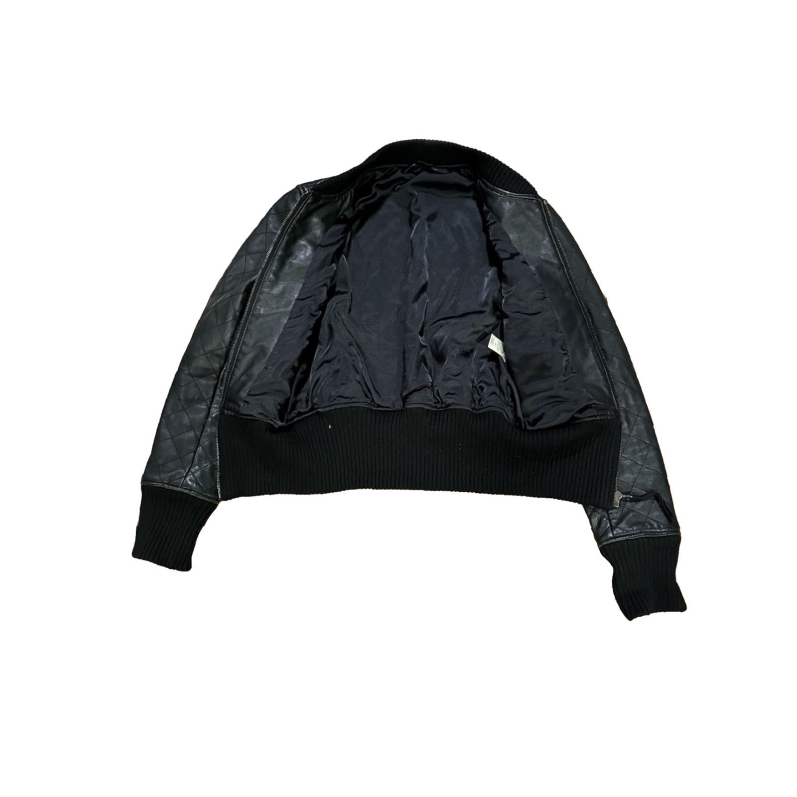 Theory Theory Leather Jacket Quilted P XS Black Womens Size S / US 4 / IT 40 - 7 Thumbnail