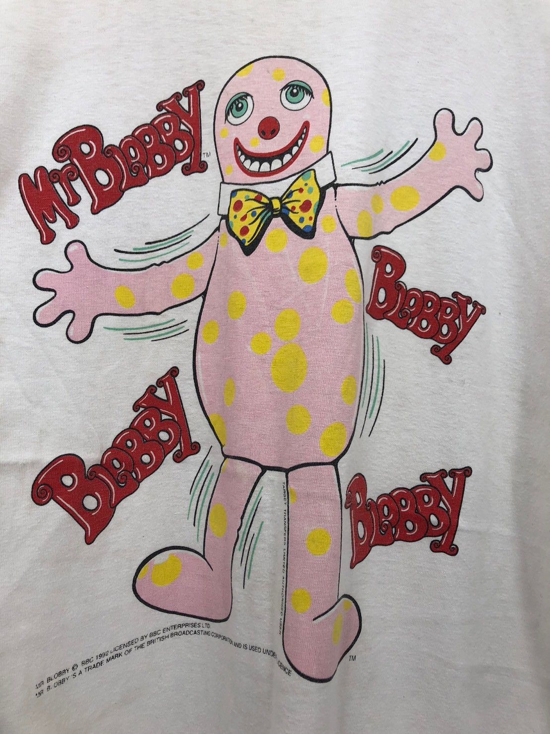 Vintage Vintage 1992's BBC Mr. Blobby Noel's House Party TV Show BN Size US S / EU 44-46 / 1 - 3 Thumbnail