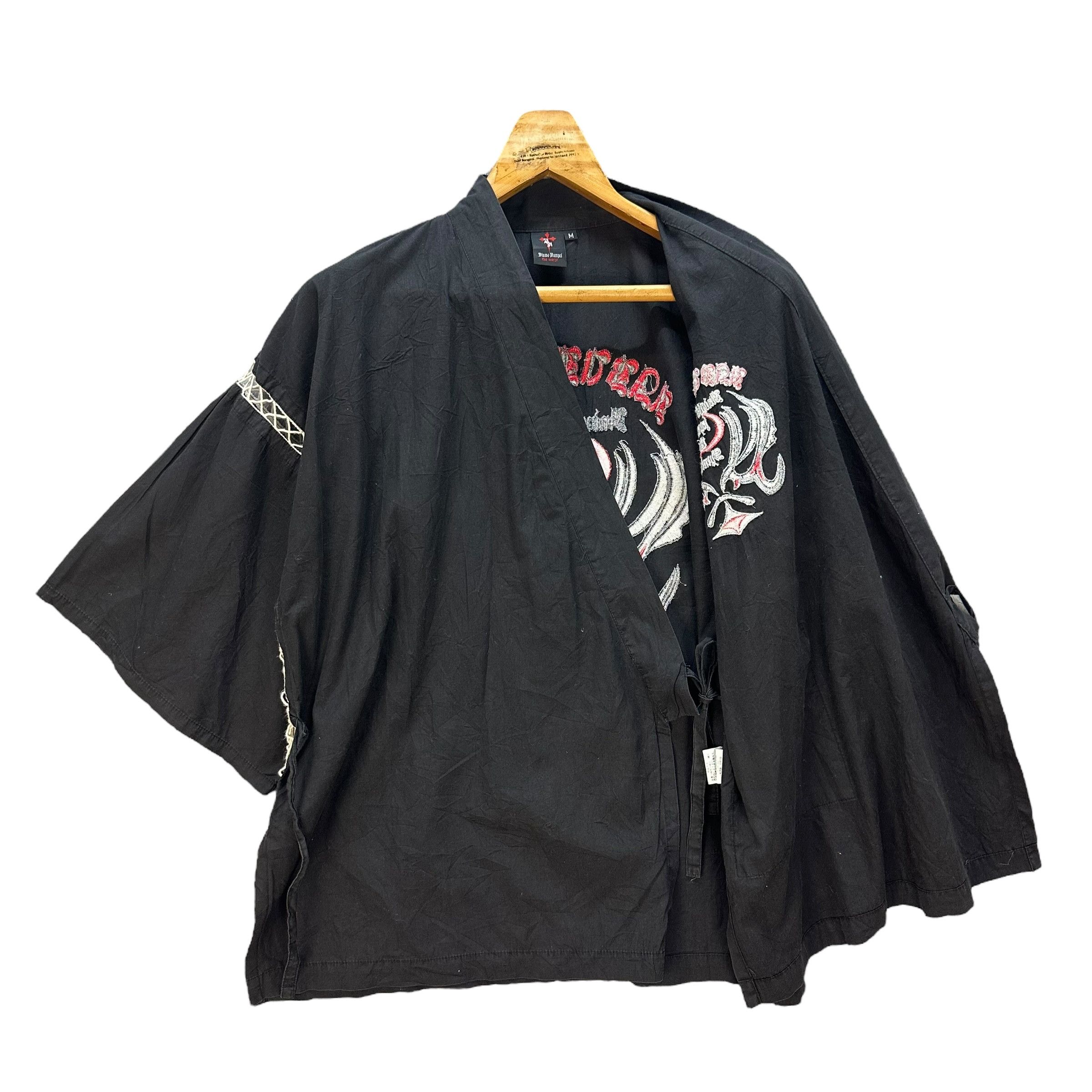 Japanese Brand VINTAGE 90's BLUME RAMPEL THE WORST KIMONO #8779-026 Size US M / EU 48-50 / 2 - 10 Thumbnail