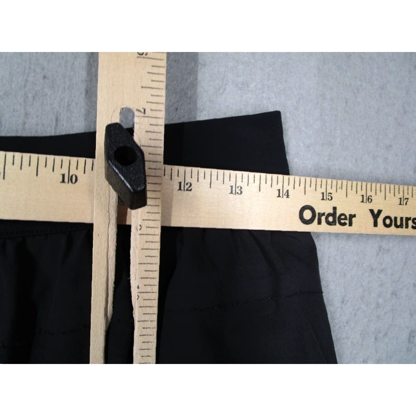 Ten Thousand Ten Thousand Shorts Mens Small Black Interval 7" Hybrid Workout Lined Drawstring Pockets Logo Size US 29 - 6 Thumbnail