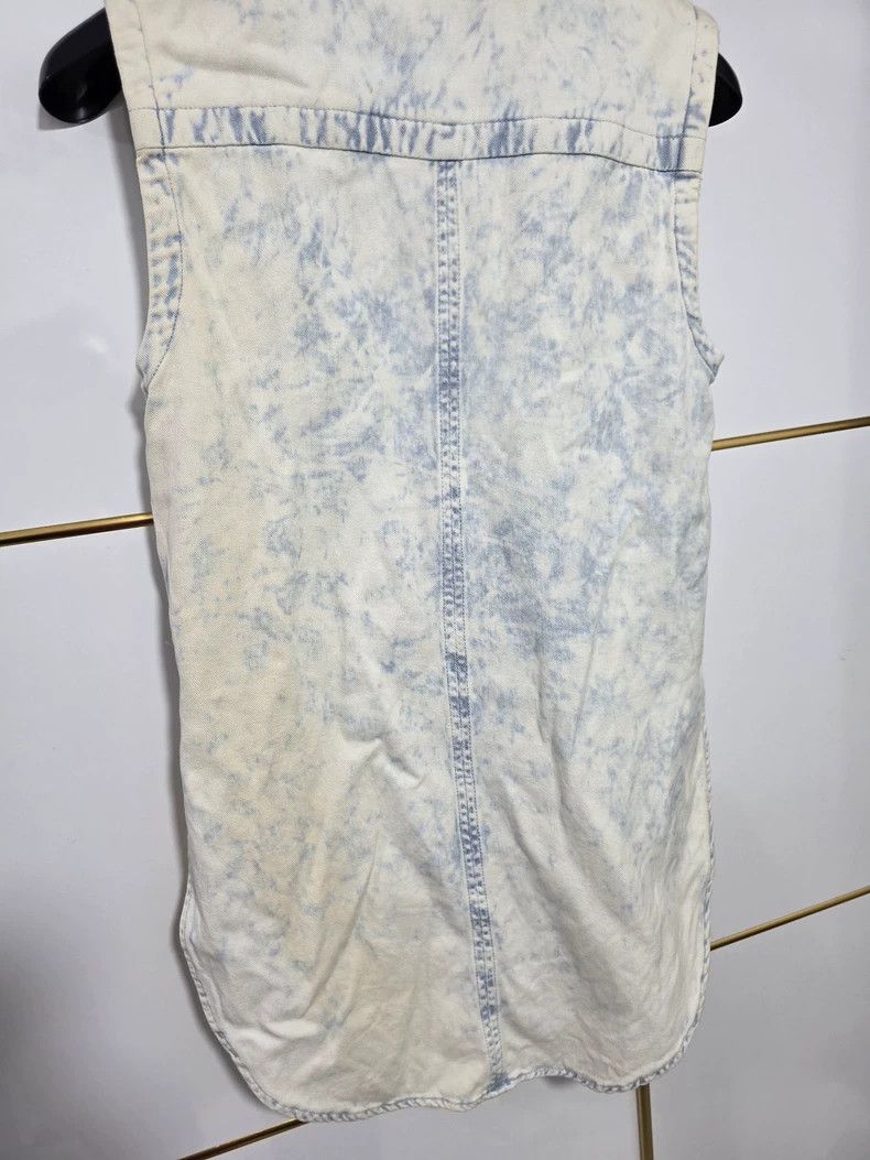 Helmut Lang HELMUT LANG sizeP Water-washed denim dress Size M / US 6-8 / IT 42-44 - 3 Thumbnail