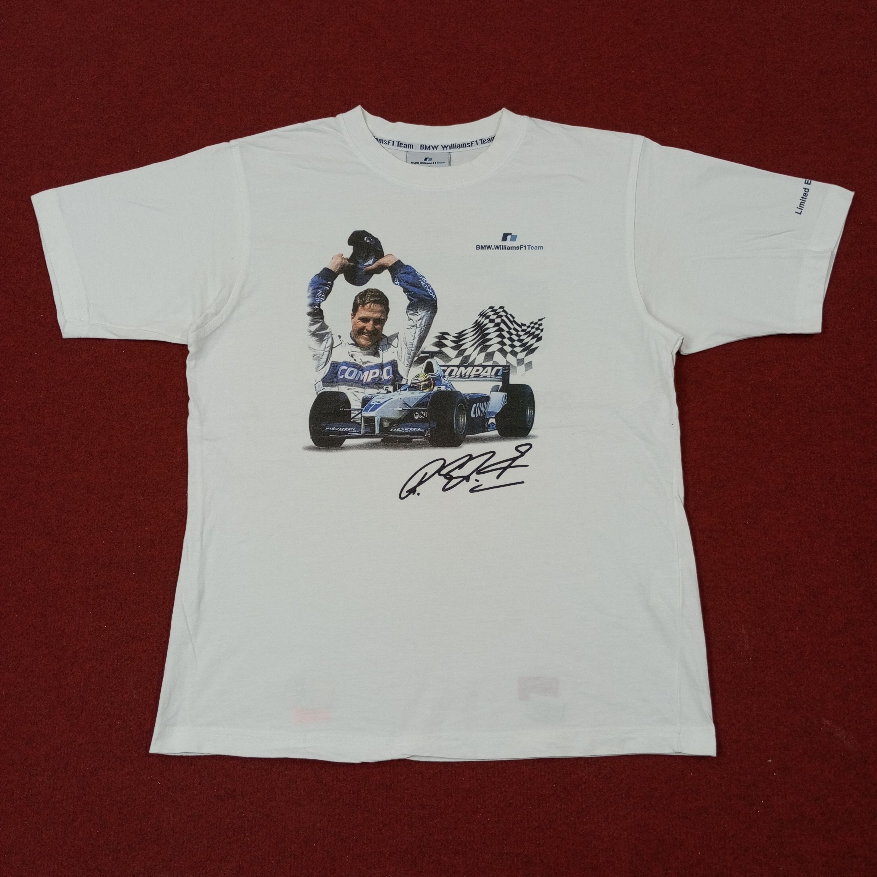 BMW BMW Williams F1 Team 2001 San Marino GP Tshirt c239n62 Size US M / EU 48-50 / 2 - 1 Thumbnail