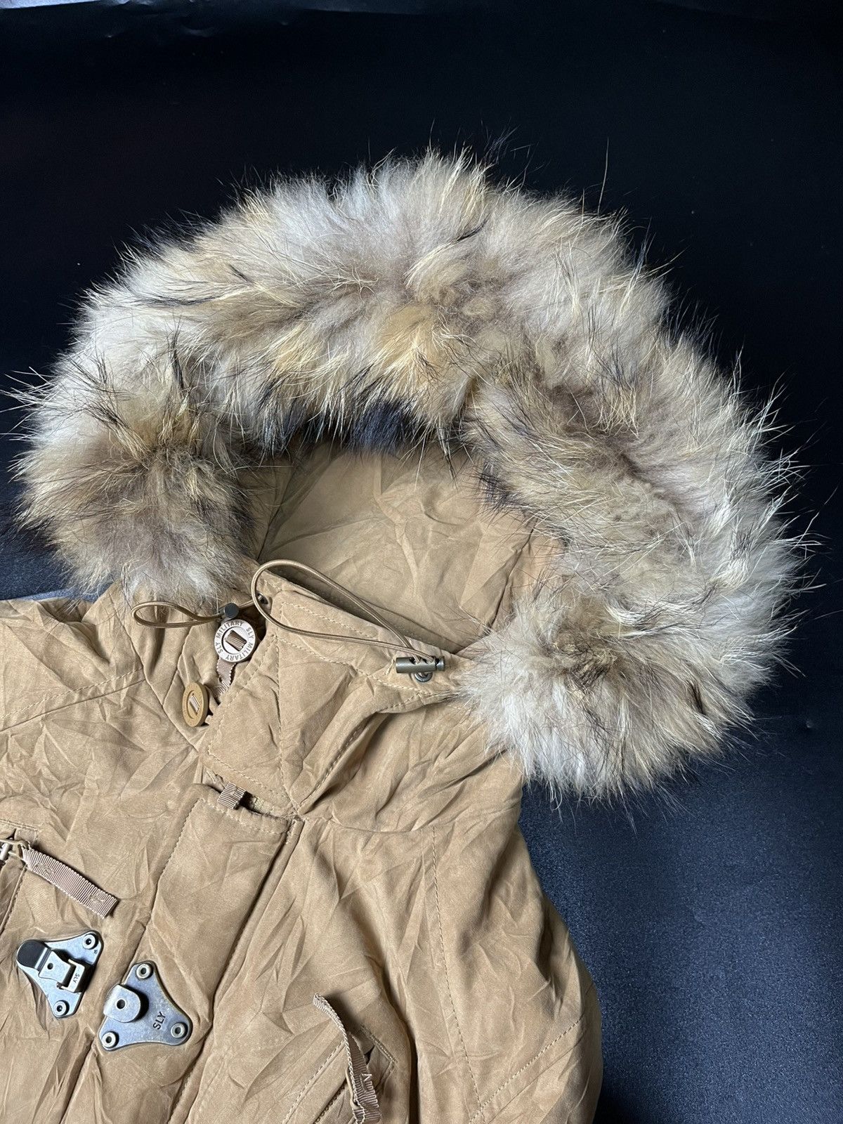If Six Was Nine × Japanese Brand × Tornado Mart JAPANESE SLY FUR JACKET DOUBLE ZIPPER CRAZY FUR Size US M / EU 48-50 / 2 - 9 Thumbnail