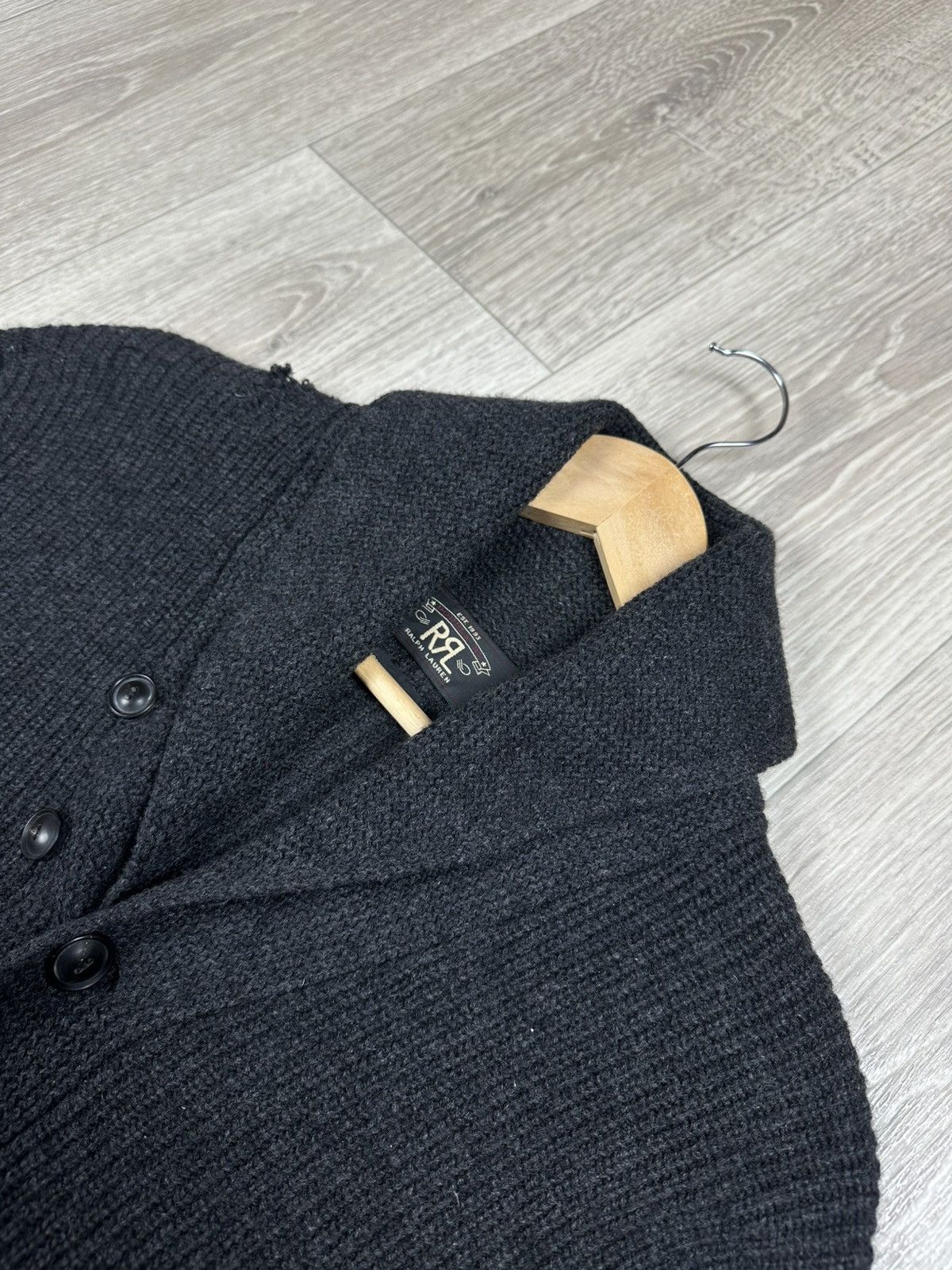 RRL Ralph Lauren RRL Ralph Lauren Cashmere Distressed Cardigan Sweater Size US XL / EU 56 / 4 - 7 Thumbnail